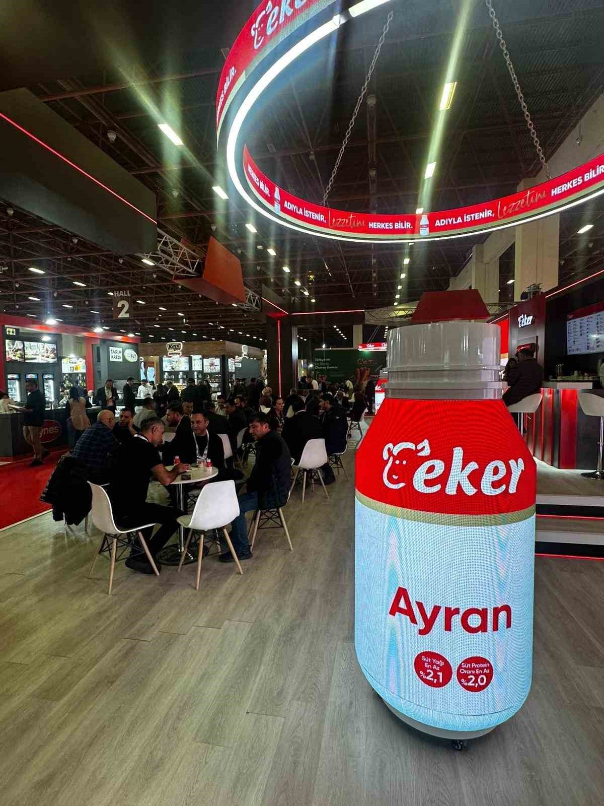 Eker, fonksiyonel ve yenilikçi ürünleriyle Anfaş FoodProduct Fuarı’nda
