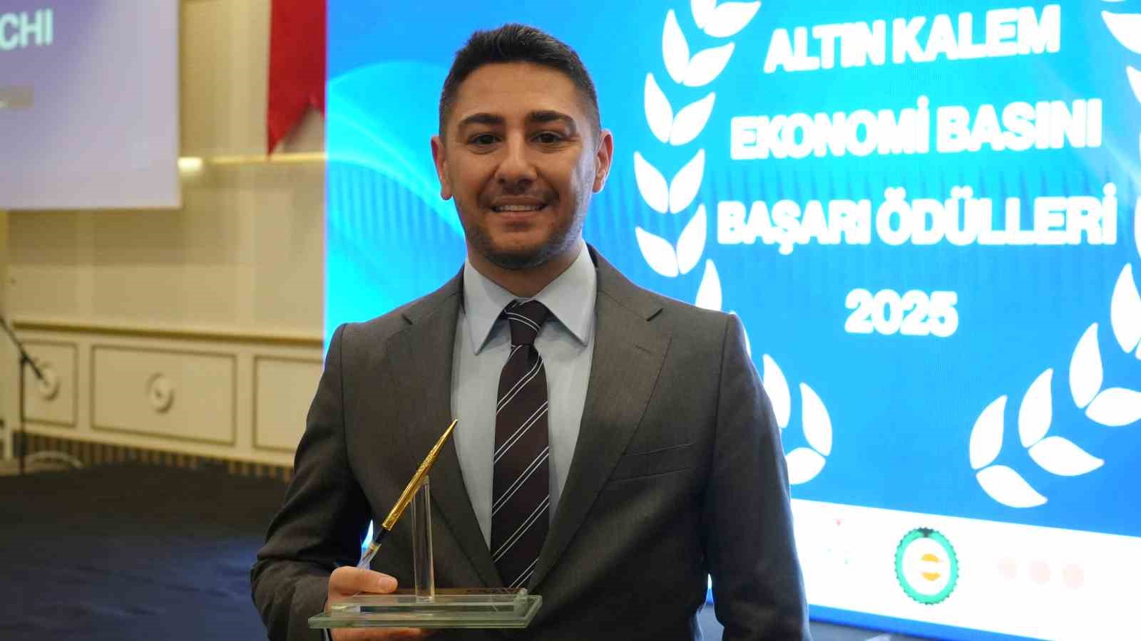 Ekonomi basınının ’Altın Kalem’leri sahiplerini buldu: Bir ödül de İHA’ya
