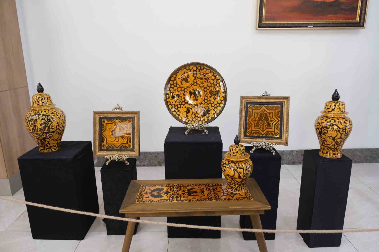 El emeği eserler "Sessiz Hikâyeler" Sergisi’nde sergilendi
