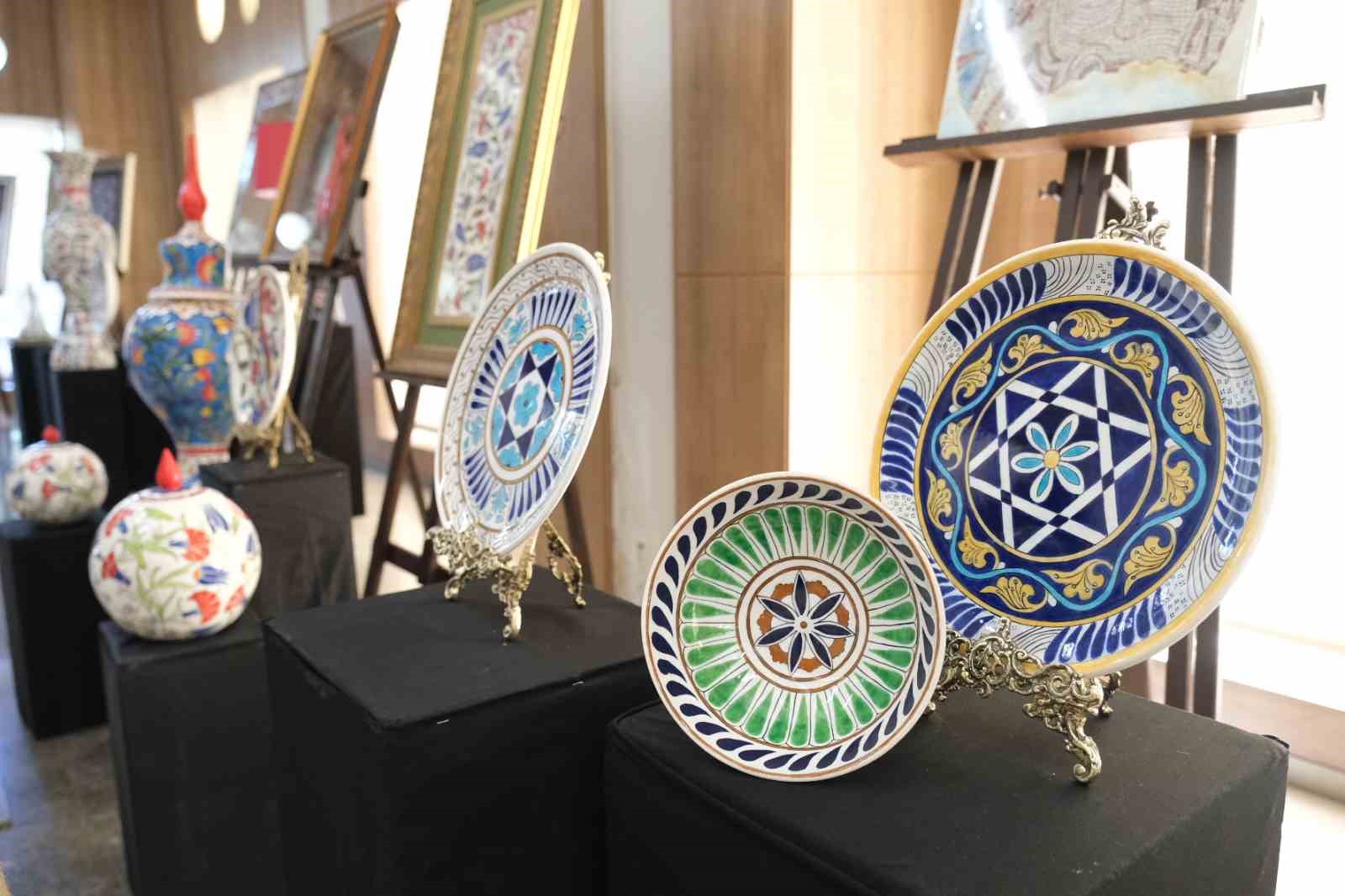 El emeği eserler "Sessiz Hikâyeler" Sergisi’nde sergilendi
