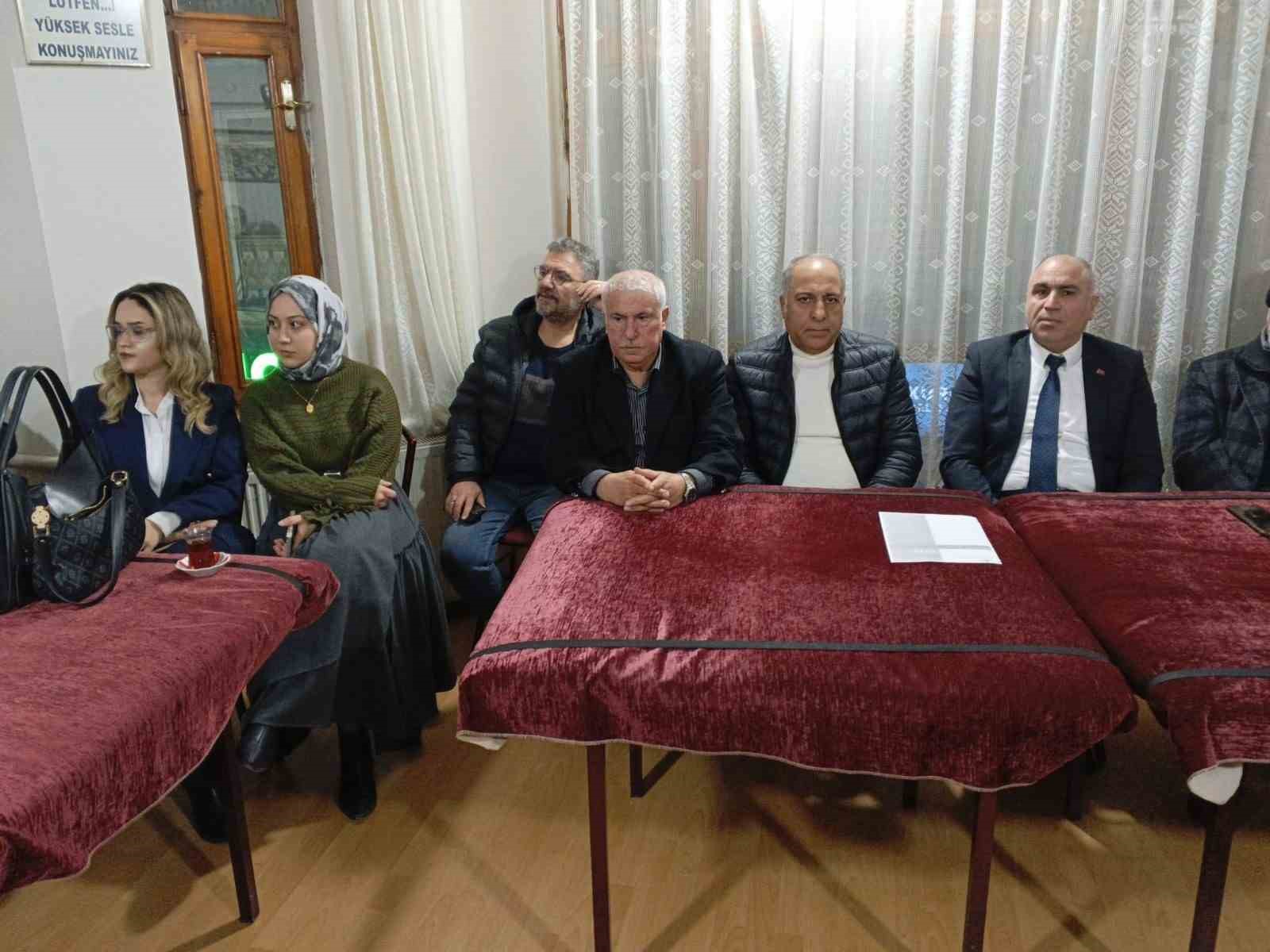 Elazığ Gezin köyü için toplantı yapıldı
