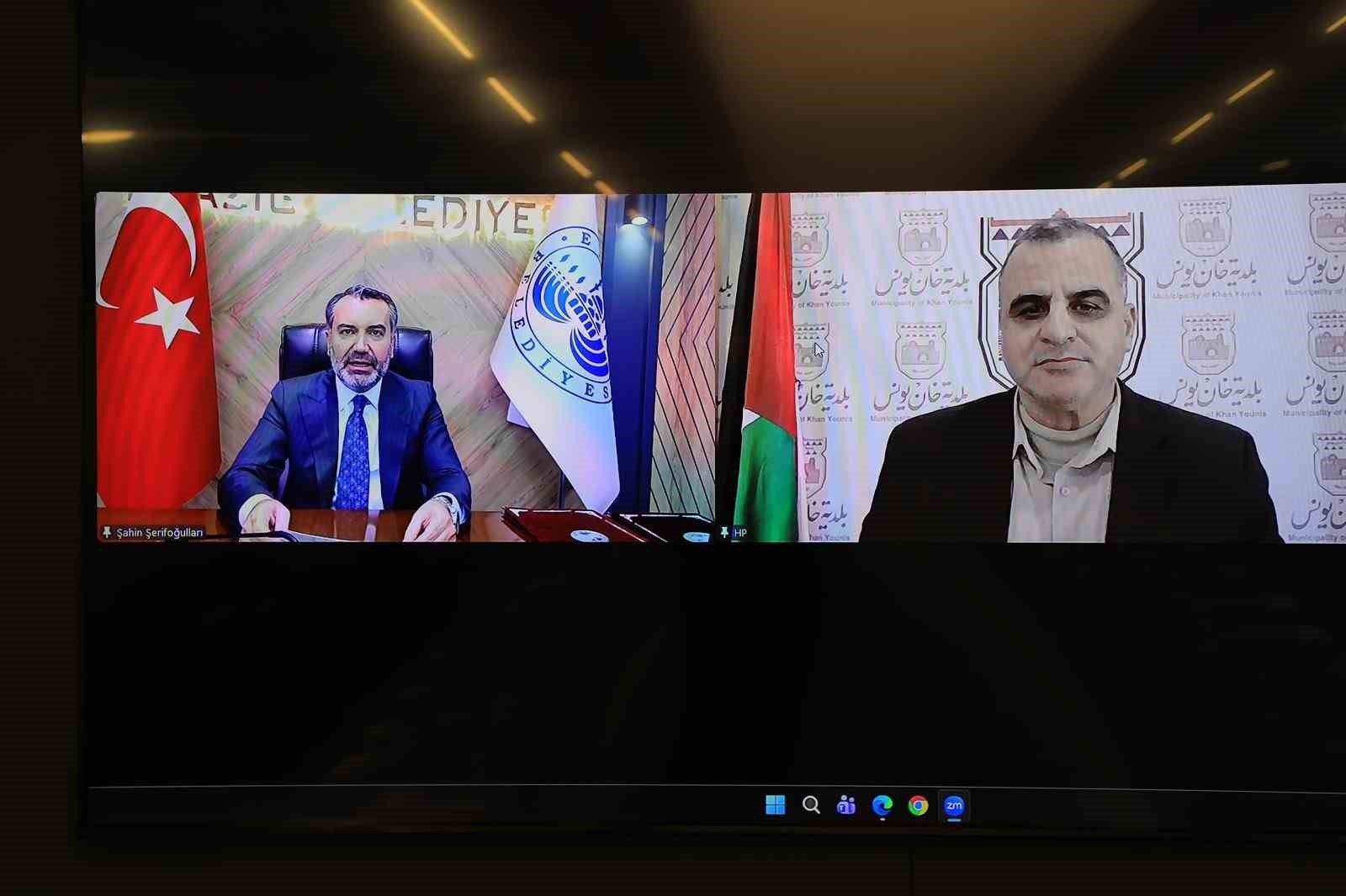 Elazığ ile Han Yunus arasında gönül köprüsü
Elazığ ile Han Yunus arasında gönül köprüsü