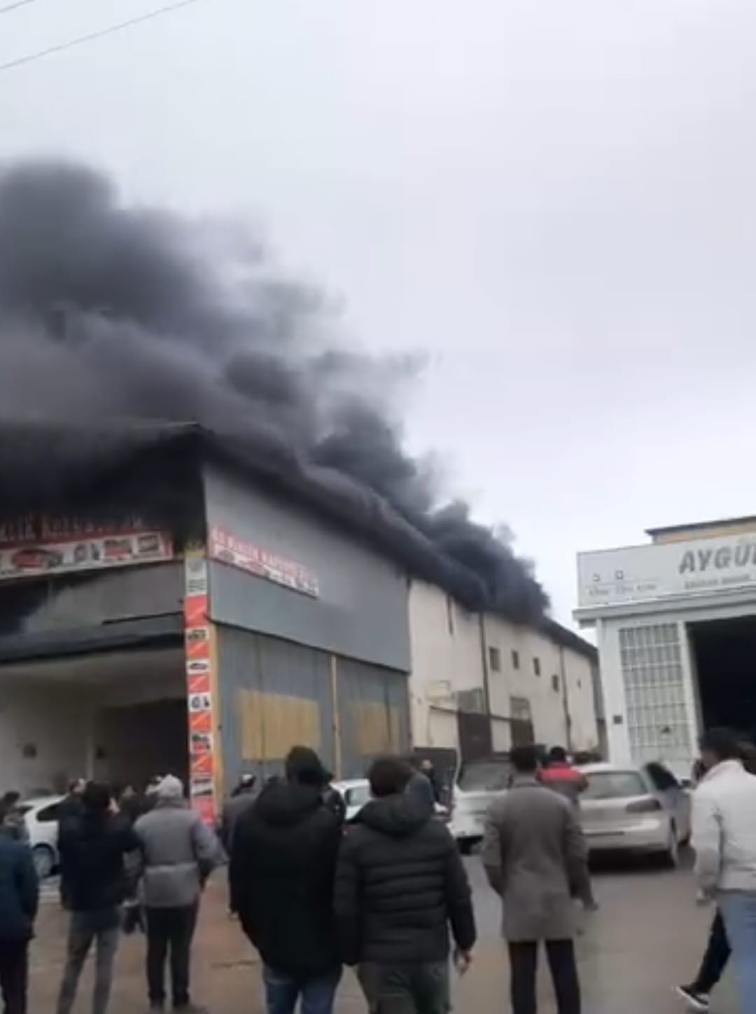 Elazığ Sanayi Sitesi’nde korkutan yangın
