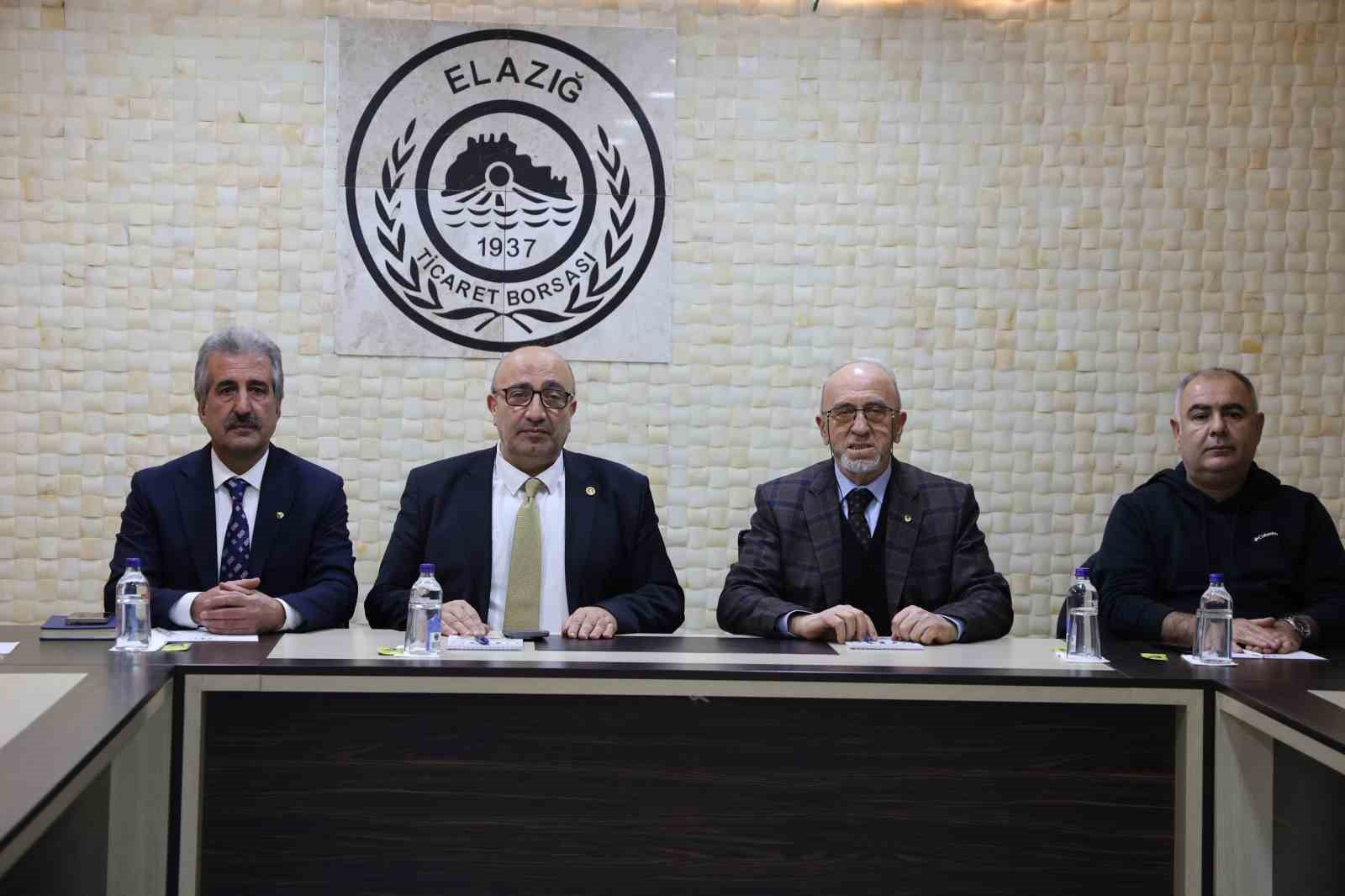 Elazığ Ticaret Borsası 2025’i değerlendirdi, 2026 hedeflerini açıkladı

