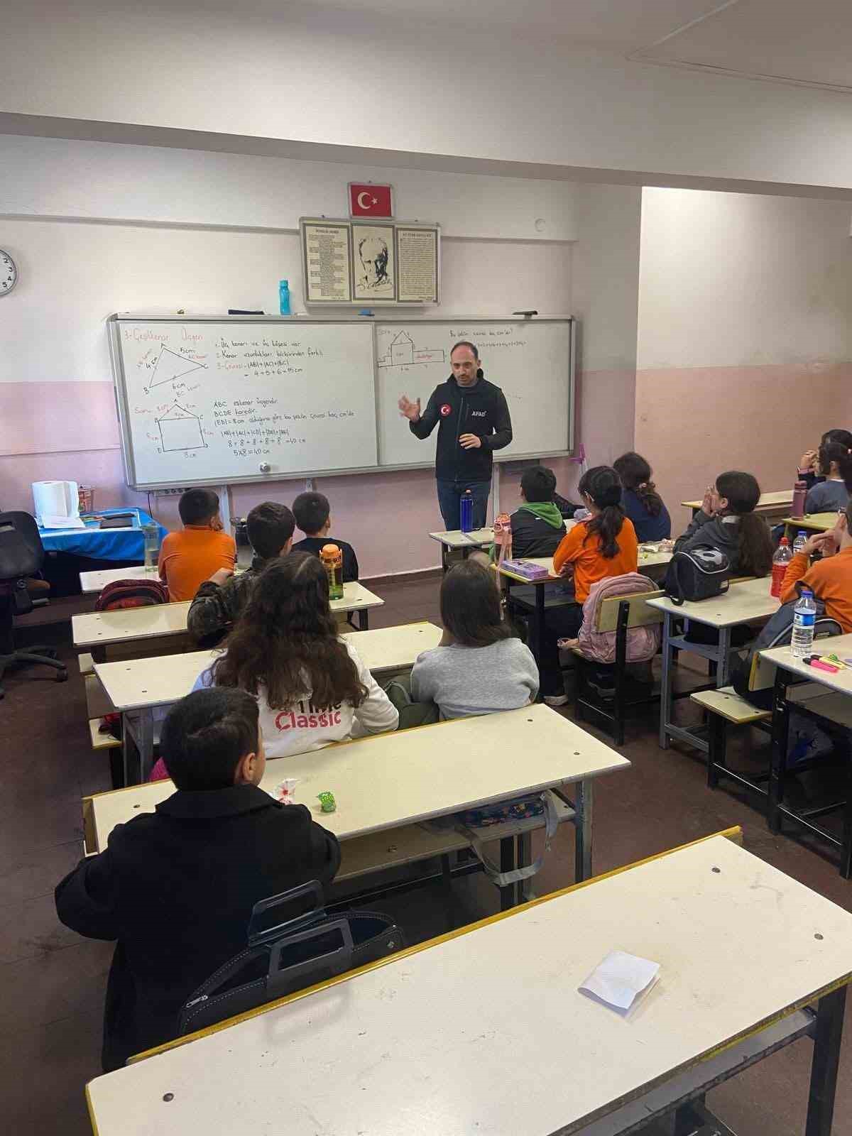 Elazığ’da afet farkındalık eğitimi
