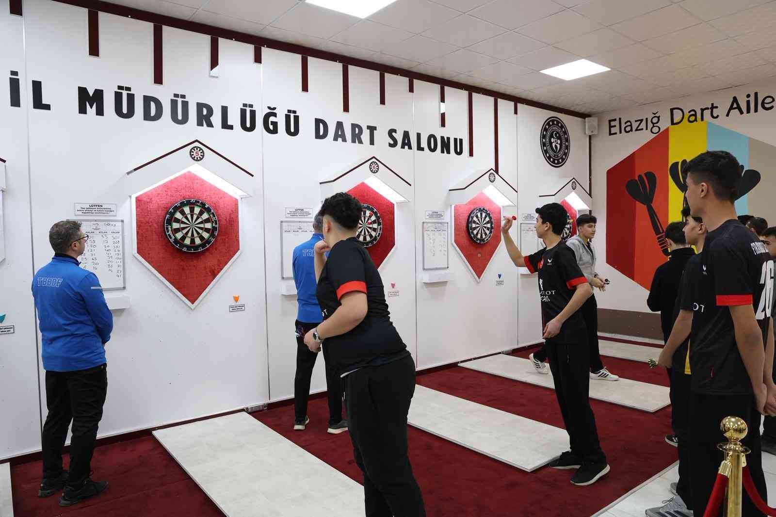 Elazığ’da dart müsabakaları sona erdi
