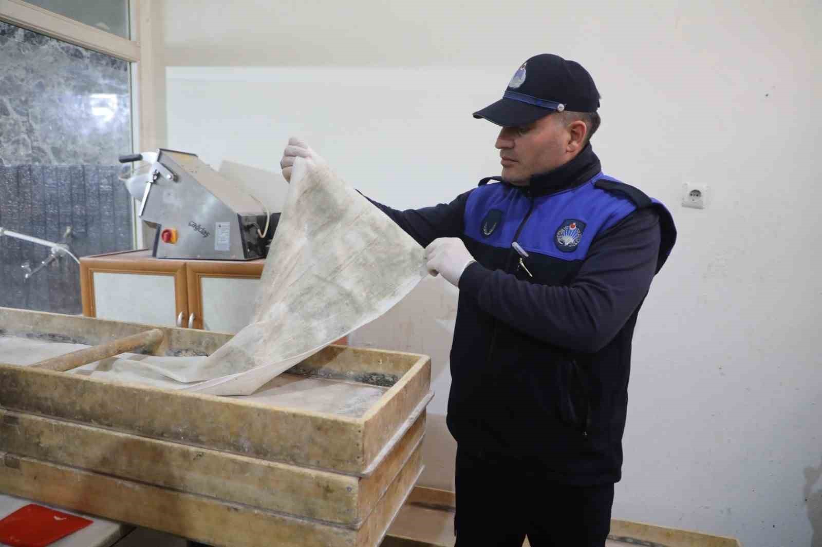 Elazığ’da fırınlar denetlendi
