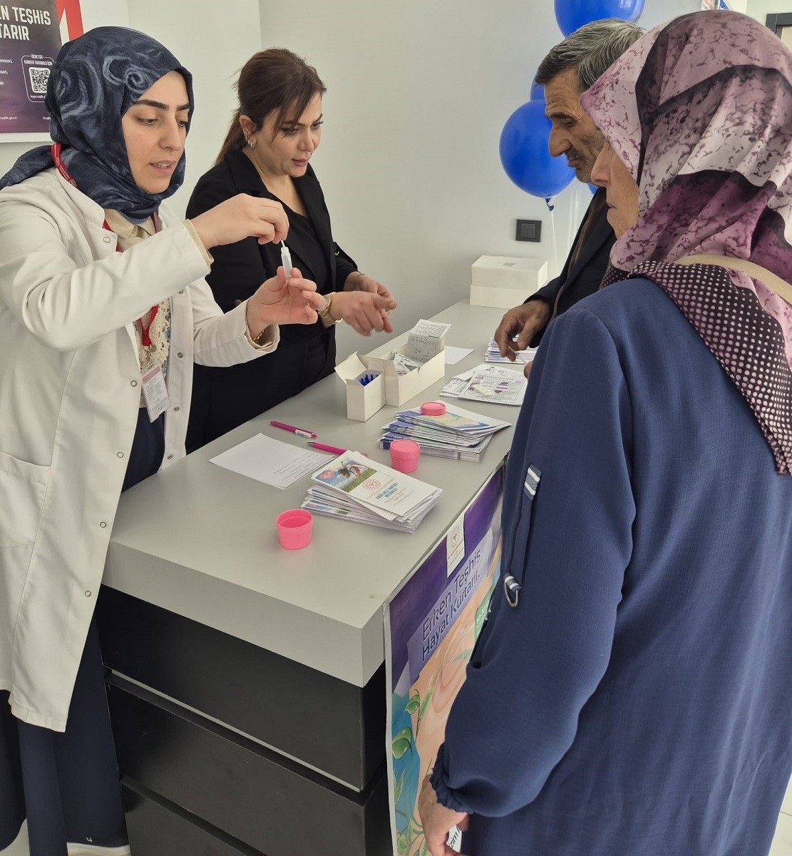 Elazığ’da kalın bağırsak  kanseri farkındalık etkinliği
