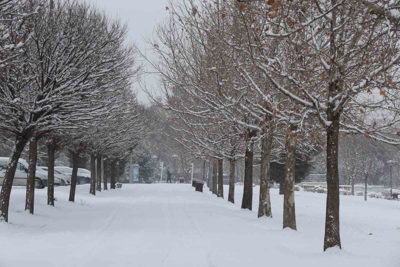 Elazığ’da kar yağışı etkisini sürdürüyor

