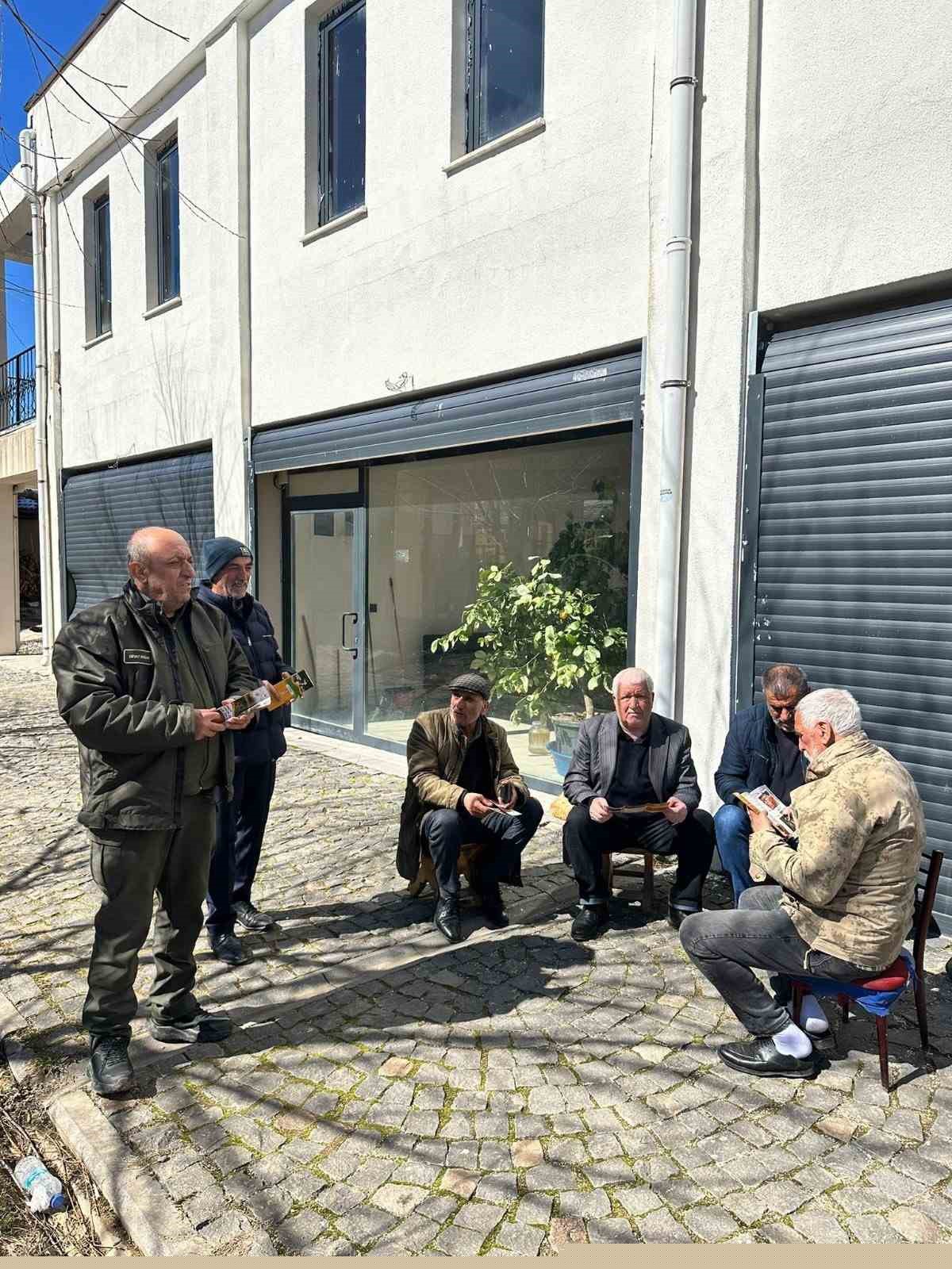 Elazığ’da orman yangınlarına karşı bilinçlendirme çalışması
