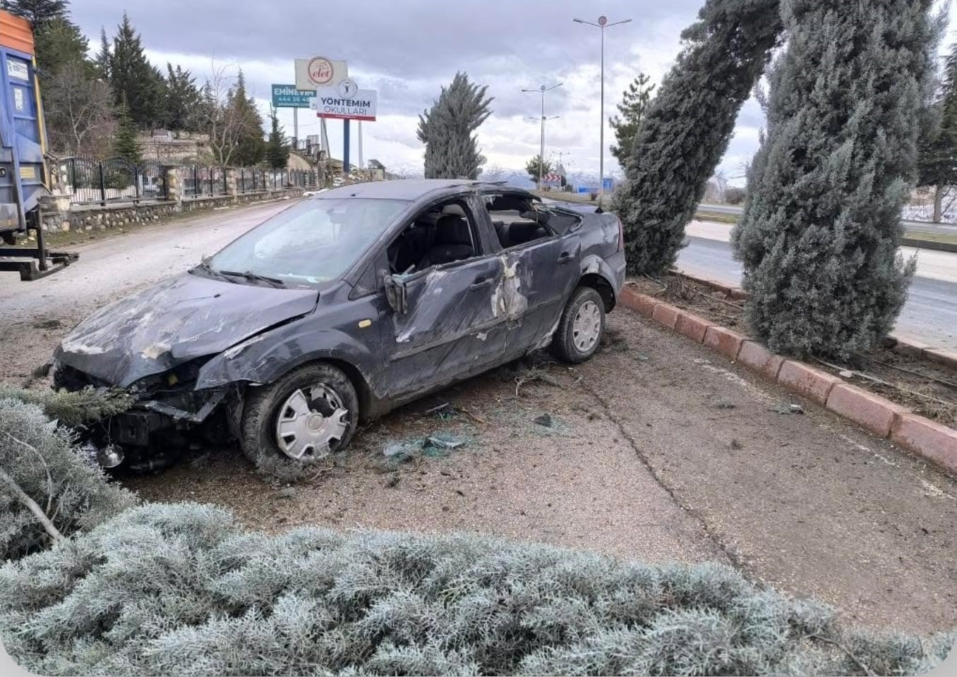 Elazığ’da trafik kazası: 1 yaralı
