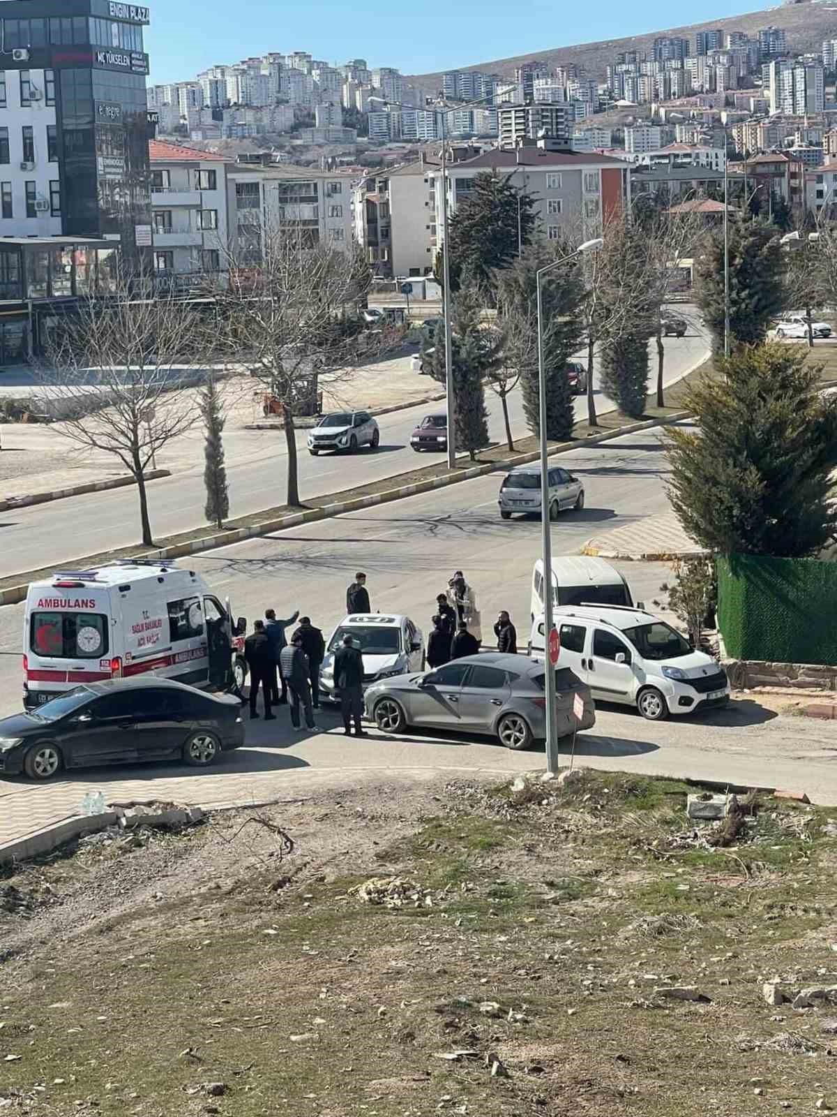 Elazığ’da trafik kazası: 1 yaralı
