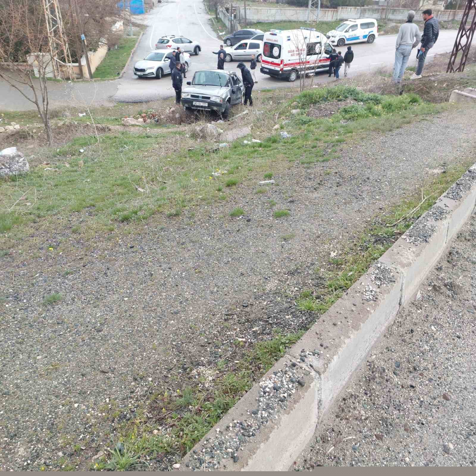Elazığ’da trafik kazası: 1 yaralı
