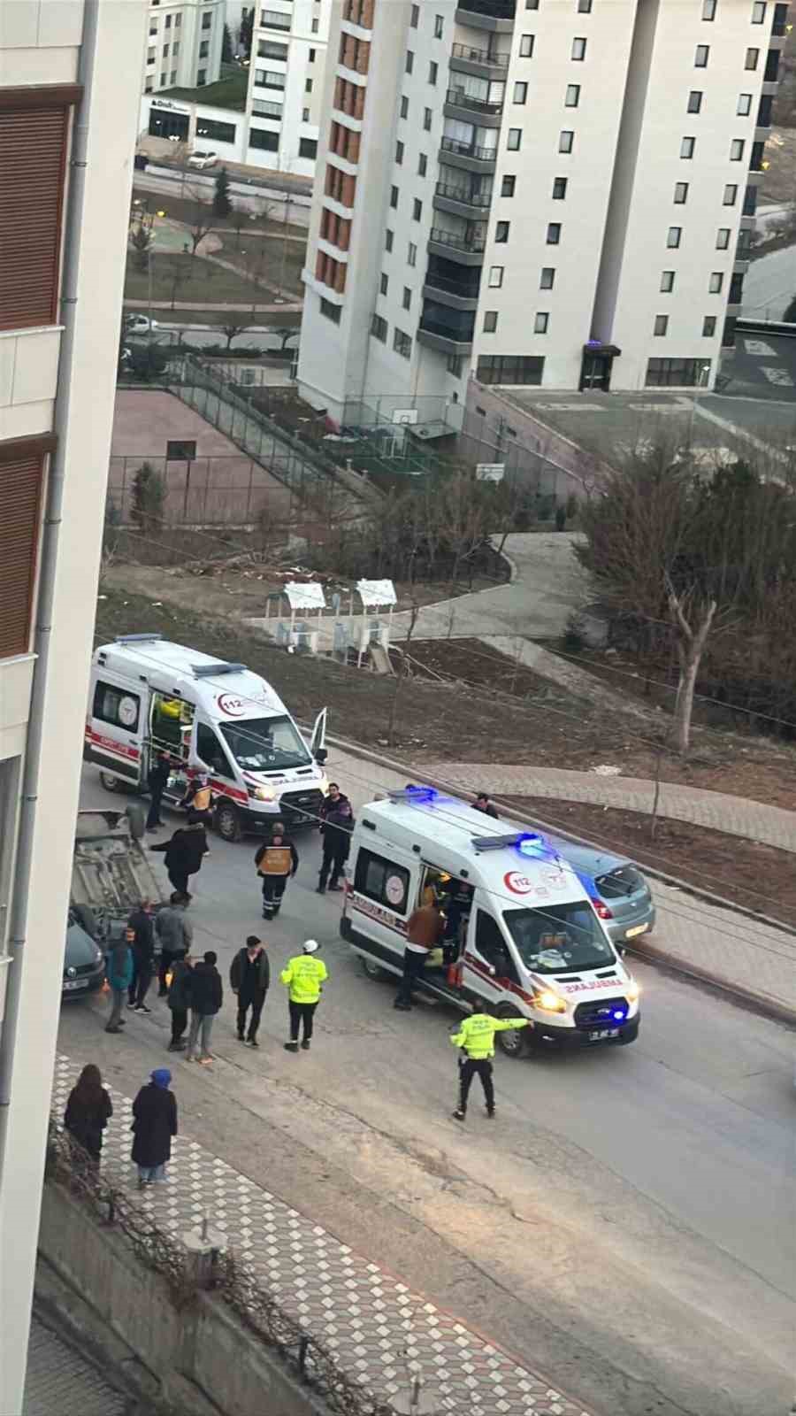 Elazığ’da trafik kazası: 2 yaralı
