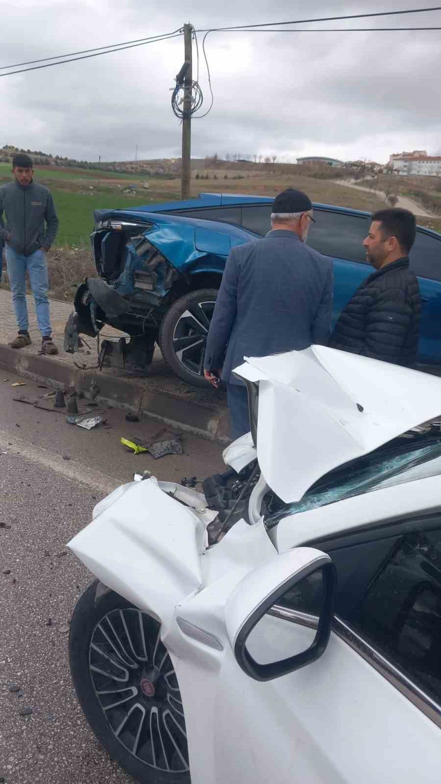 Elazığ’da trafik kazası: 2 yaralı
