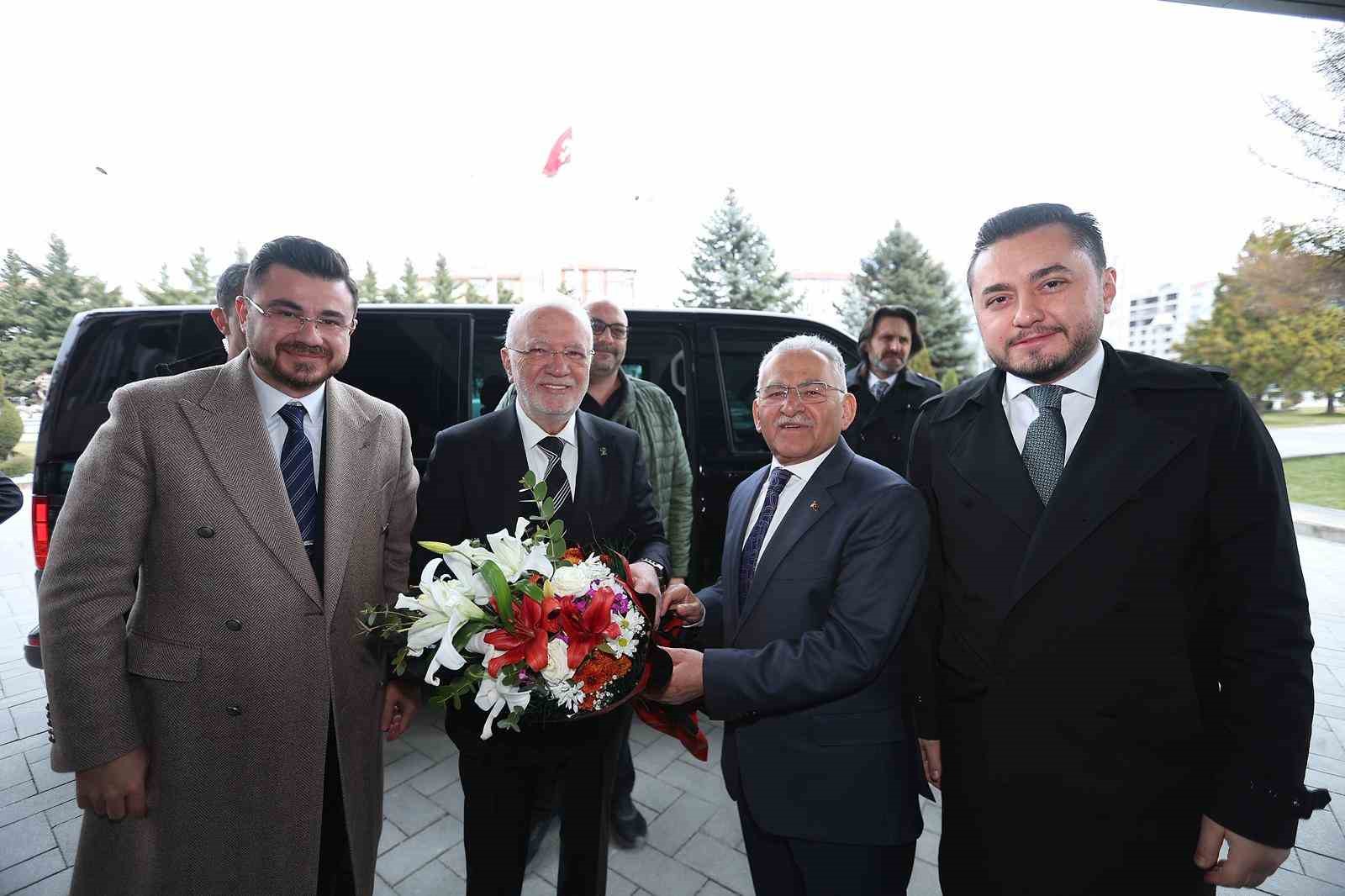 Elitaş’tan Başkan Büyükkılıç’a ziyaret
