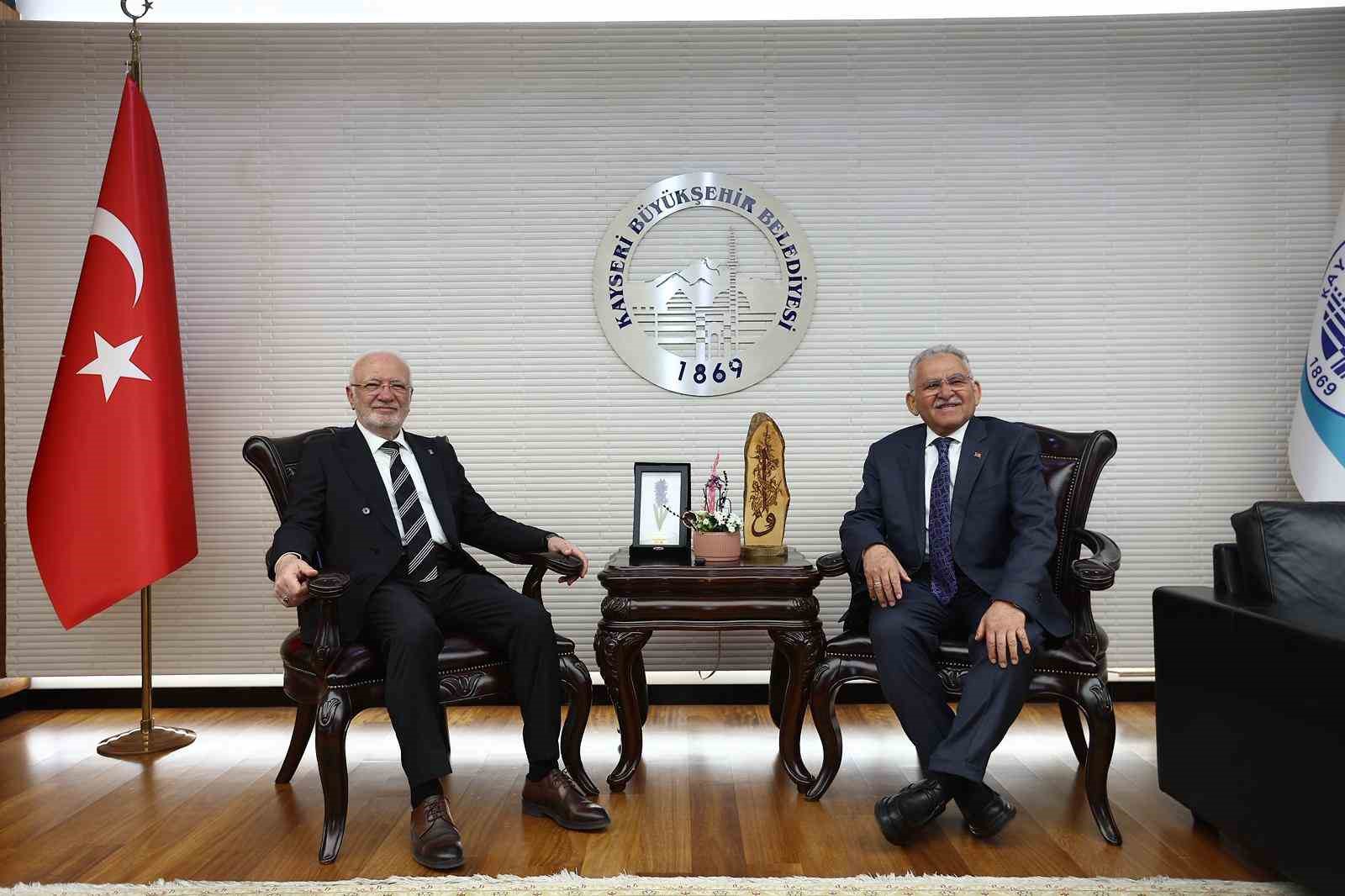 Elitaş’tan Başkan Büyükkılıç’a ziyaret
