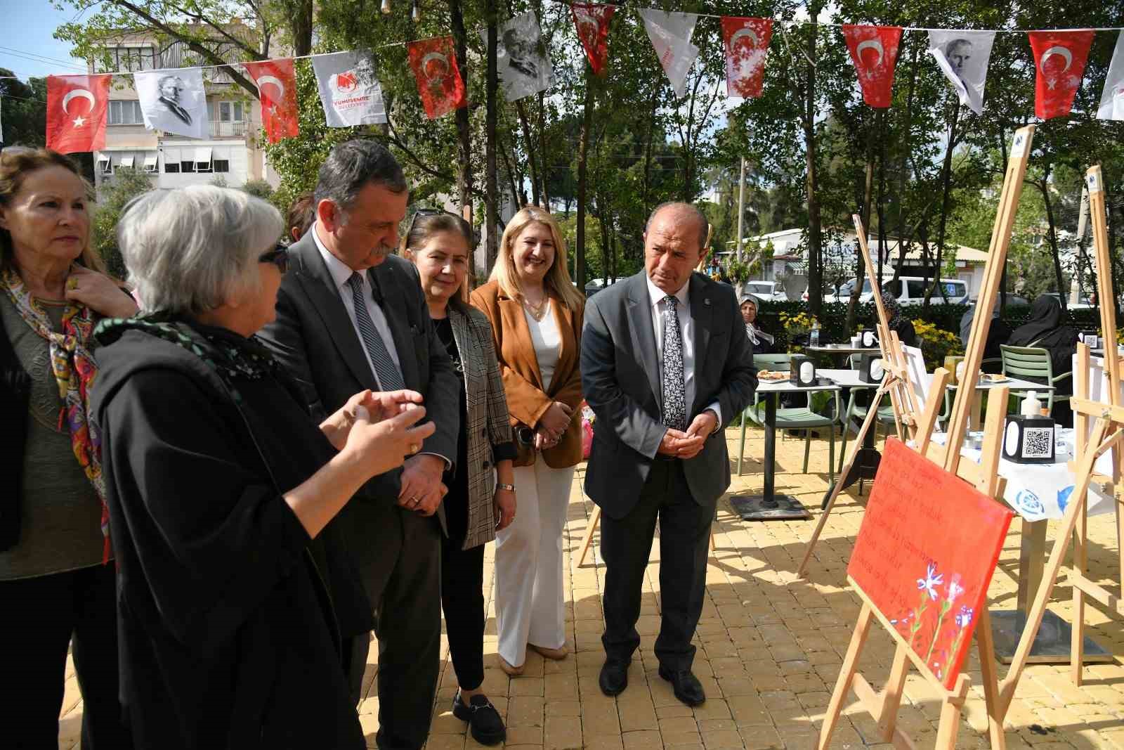 Emekli Kafe’de duygu dolu sergi
