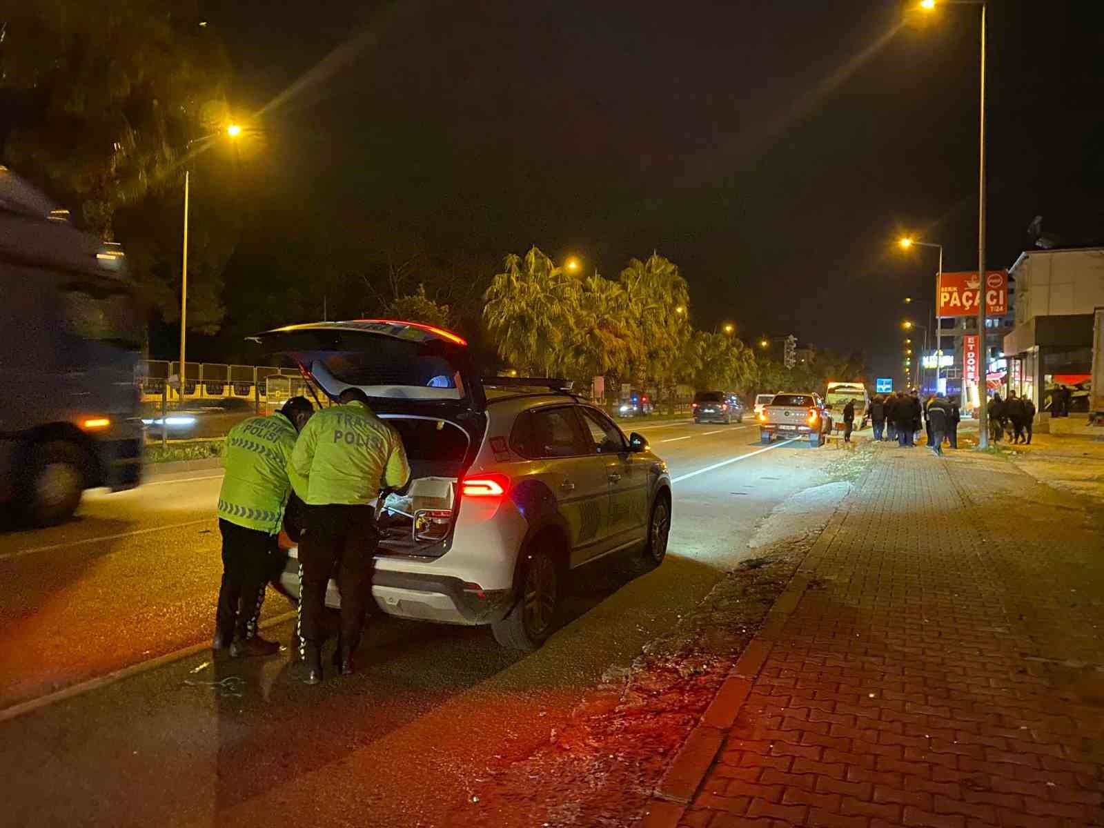 Emekli polis memuru kazada hayatını kaybetti: O anlar kamerada
