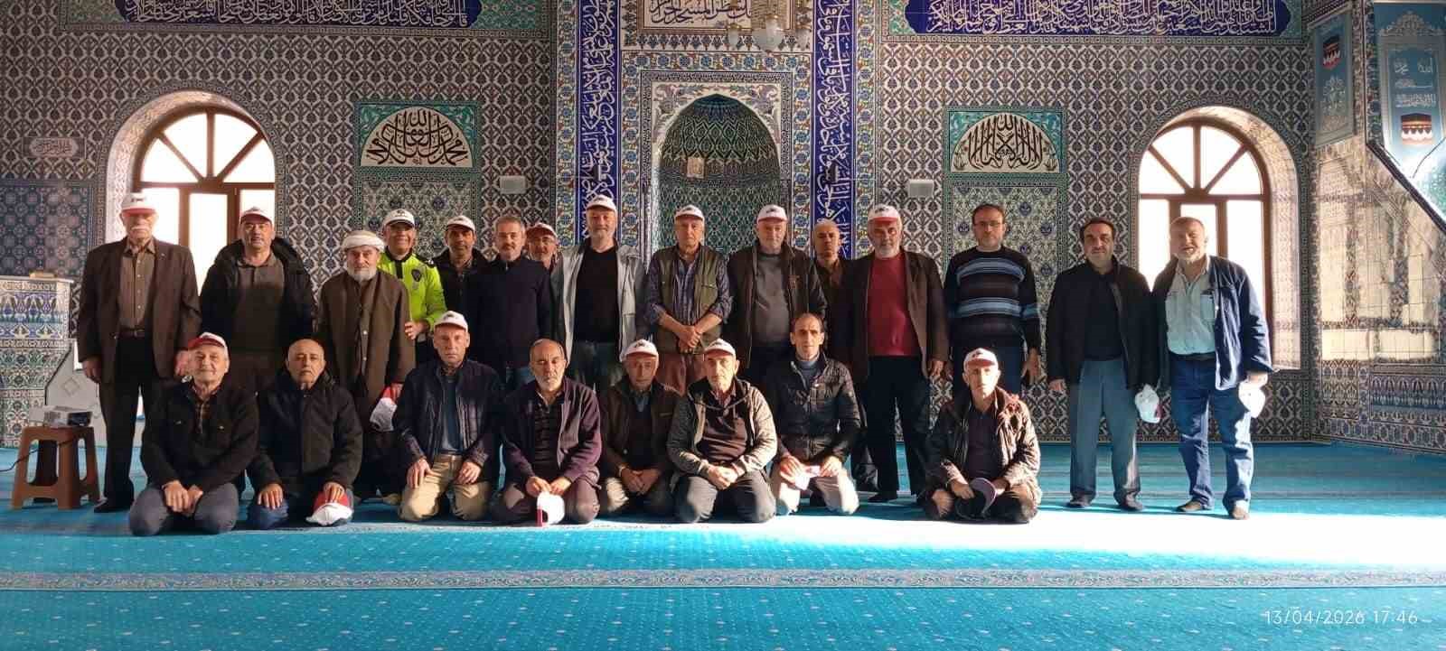 Emet’te cami cemaatine trafik eğitimi
