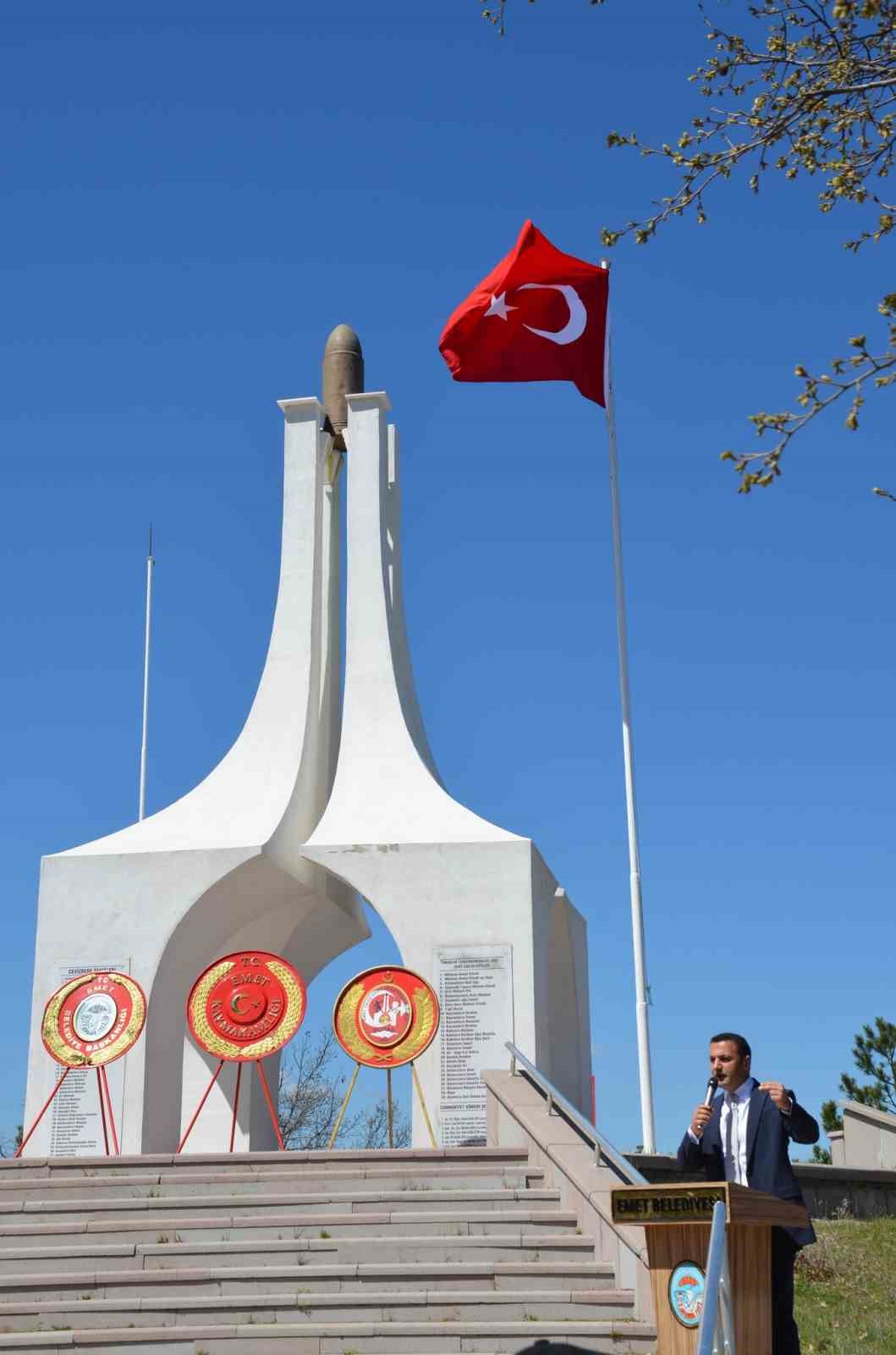 Emet’te Cevizdere Zaferi’nin 104. yıl dönümü etkinlikleriı
