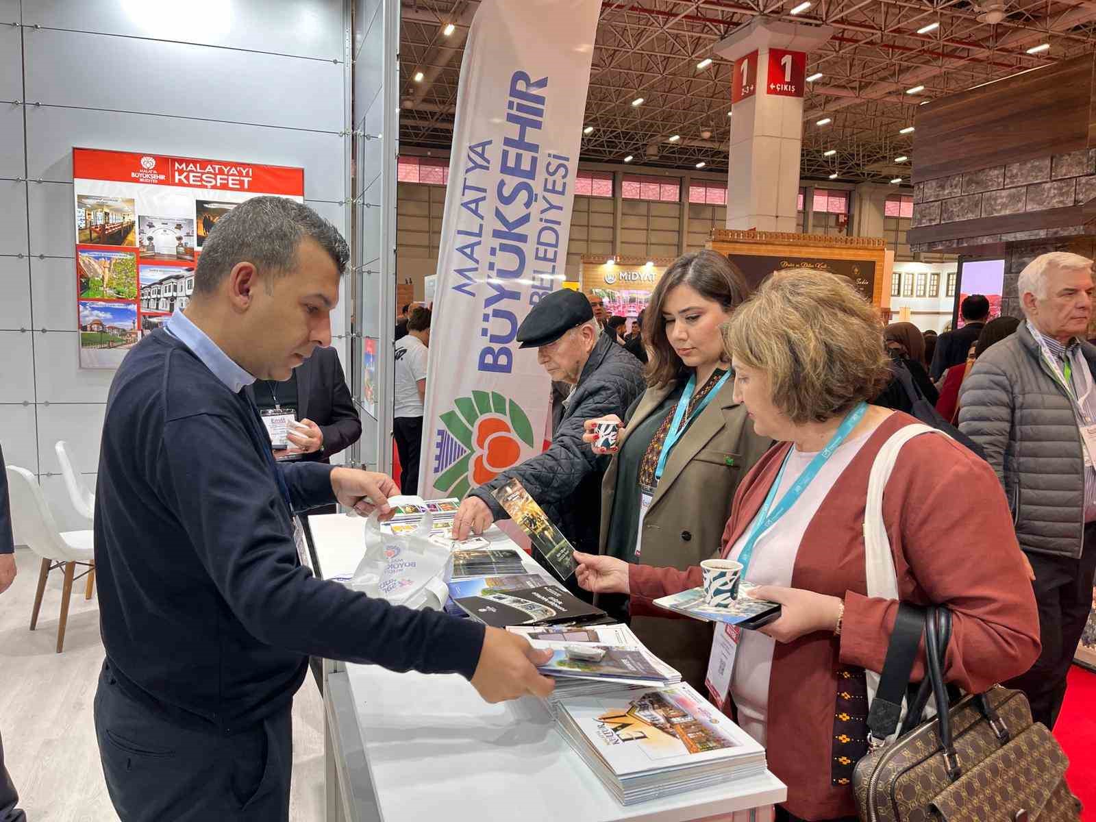 EMITT’te Malatya standına yoğun ilgi
