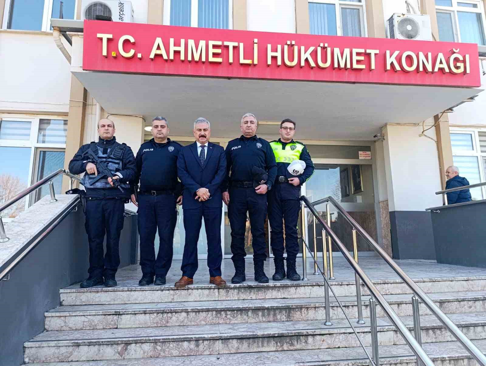 Emniyet Müdürü Aktaş ilçelerde güvenlik denetimi yaptı
