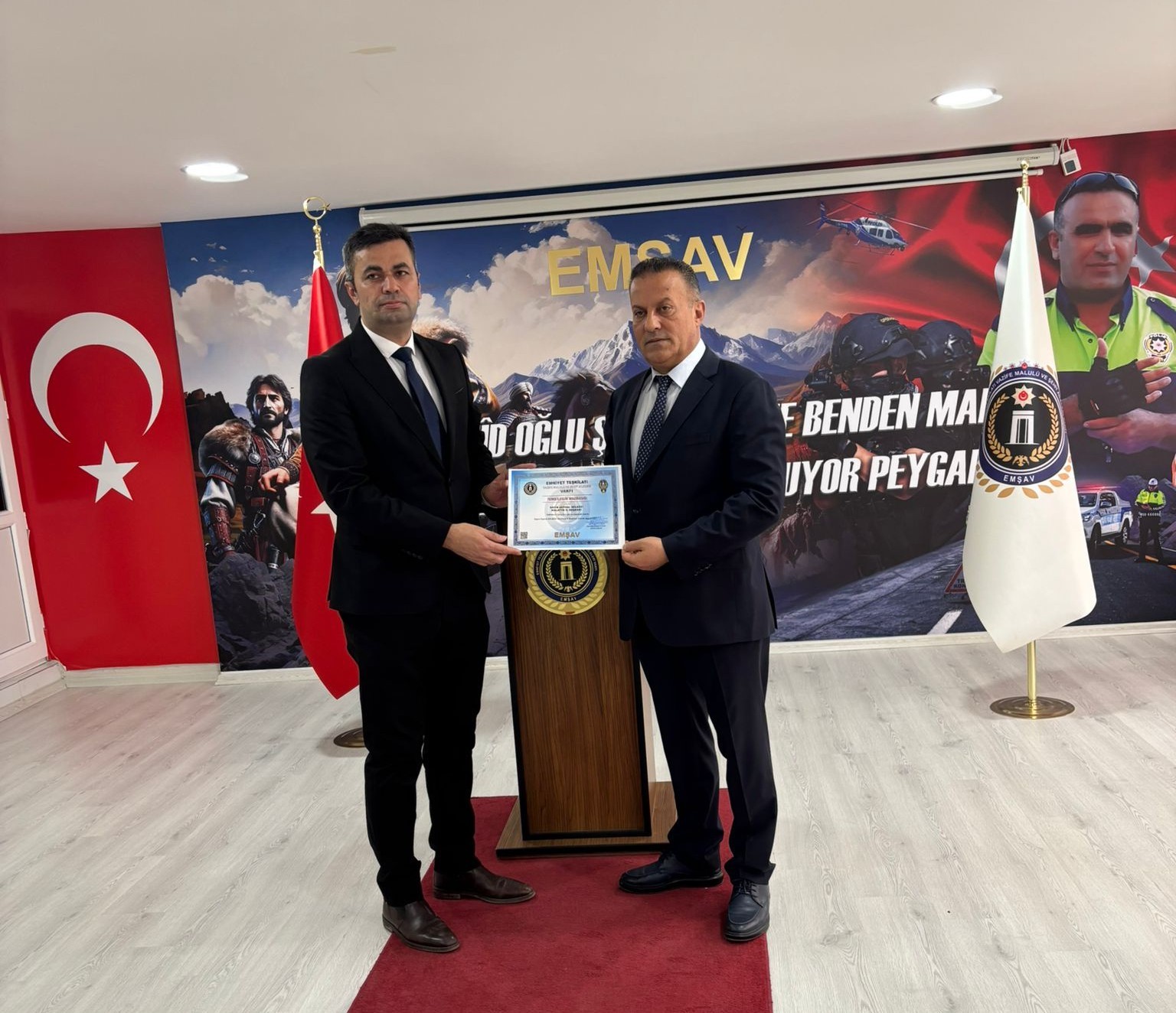 EMŞAV Malatya İl Başkanlığı’nda görev değişimi
