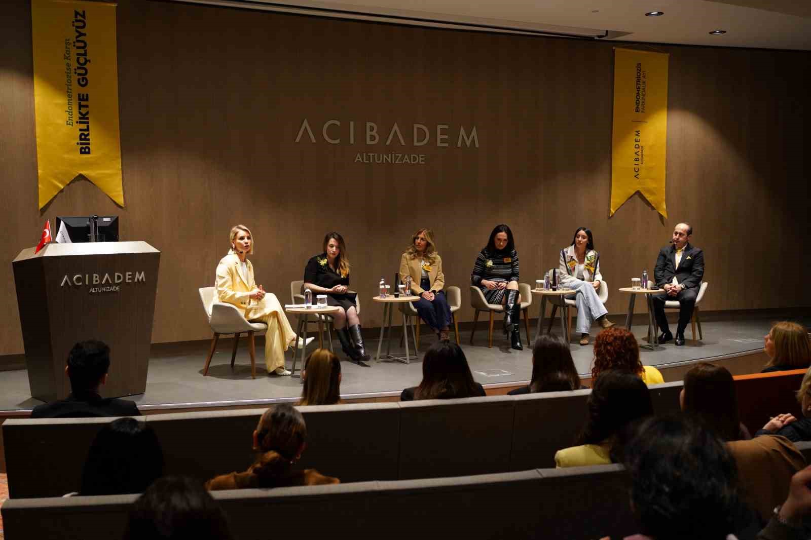 Endometriozis etkinliğinde hastalar yaşadıkları sıkıntıları, uzmanlar tanı ve tedaviyi anlattı
Endometriozis etkinliğinde hastalar yaşadıkları sıkıntıları, uzmanlar tanı ve tedaviyi anlattı