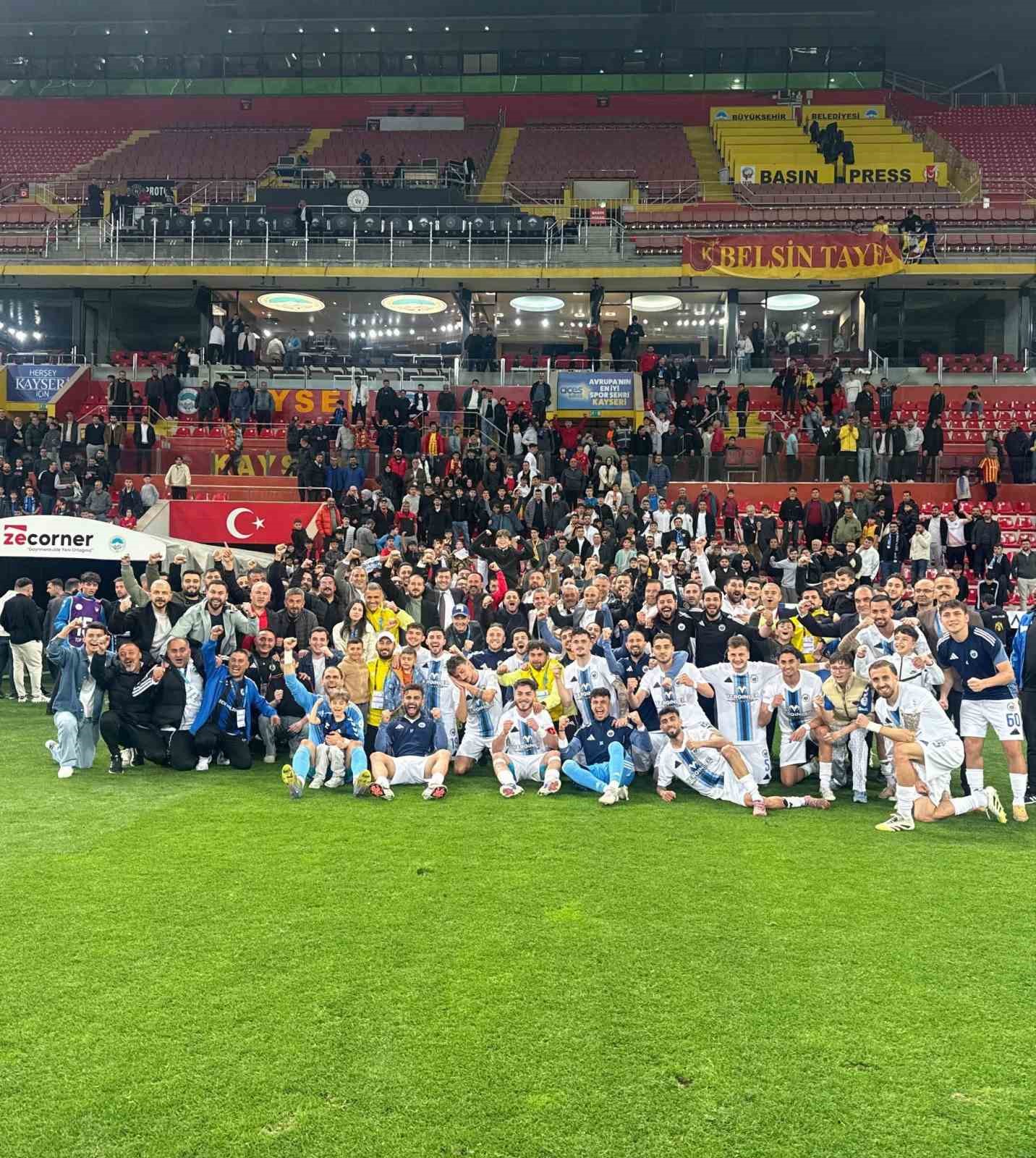 Erciyes 38 FK Başkanı Ahmet Dirgenali: "Şampiyonluk yaşamak istiyoruz"
