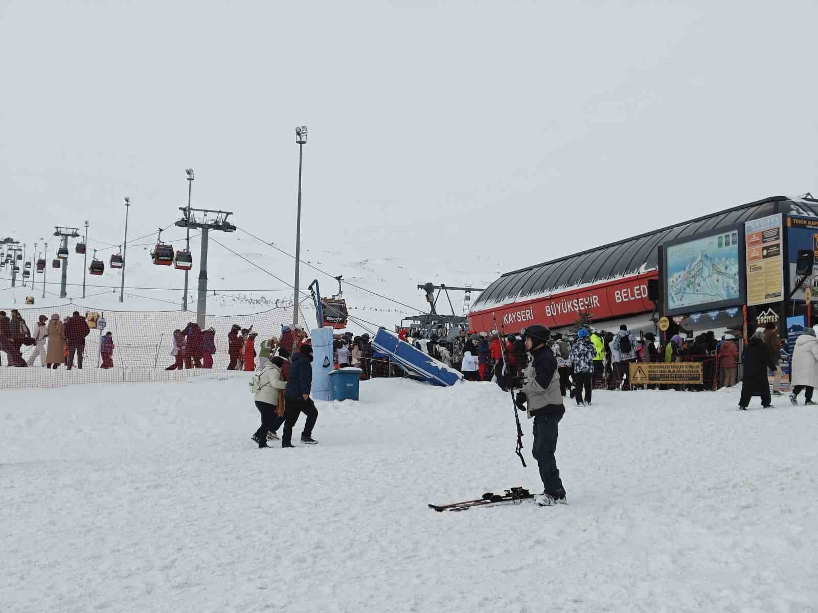 Erciyes’e ziyaretçi akını
Erciyes’e ziyaretçi akını