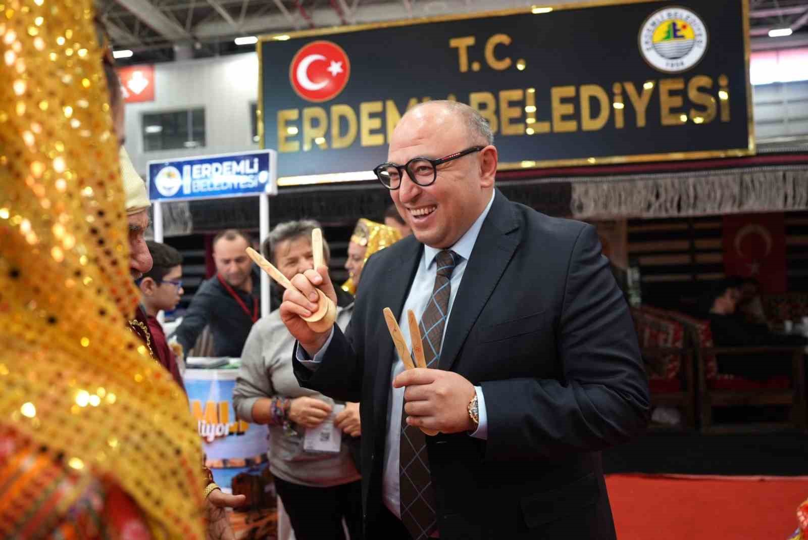 Erdemli, EMITT Fuarı’nda ziyaretçilerin ilgi odağı oldu
