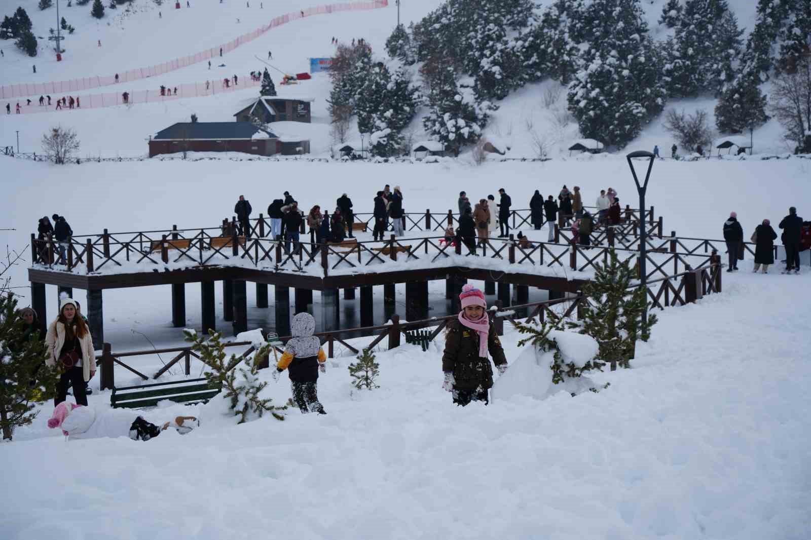 Ergan Kayak Merkezi sömestirin son gününde doldu taştı
