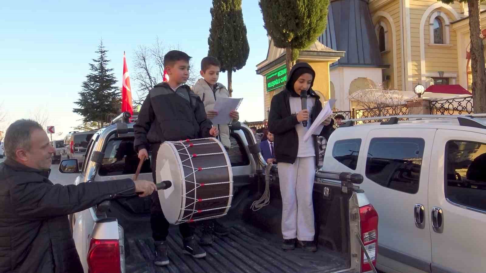 Ermenek’te Ramazan konvoyu düzenlendi
