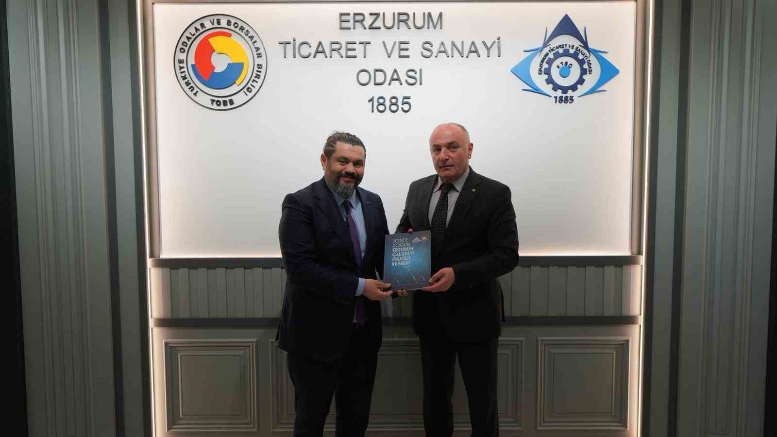 ERSİAD heyetinden ETSO’ya ziyaret: Erzurum’un stratejik önemi masaya yatırıldı
ERSİAD heyetinden ETSO’ya ziyaret: Erzurum’un stratejik önemi masaya yatırıldı