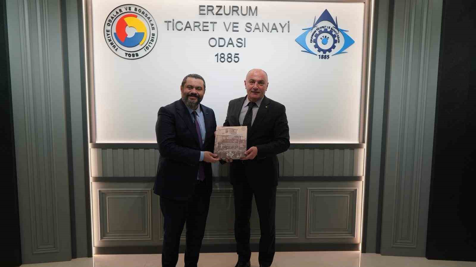 ERSİAD heyetinden ETSO’ya ziyaret: Erzurum’un stratejik önemi masaya yatırıldı
ERSİAD heyetinden ETSO’ya ziyaret: Erzurum’un stratejik önemi masaya yatırıldı