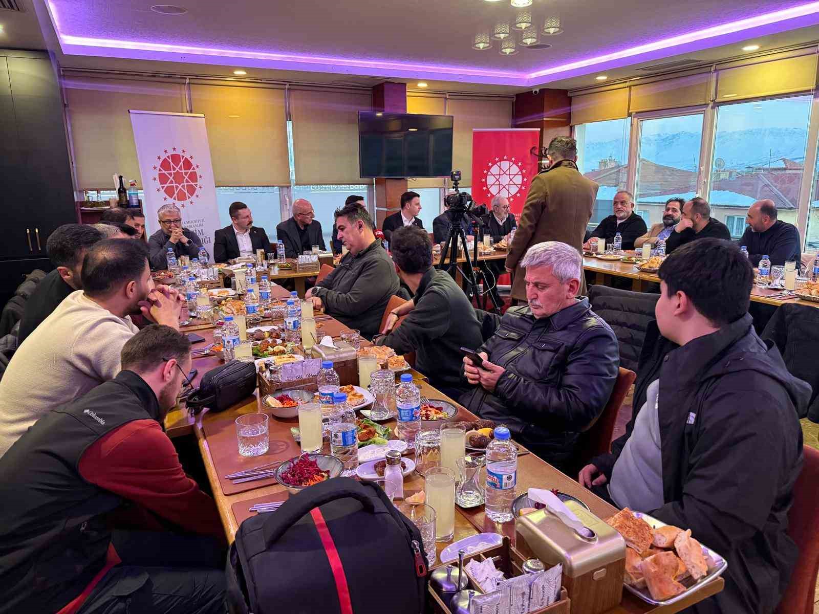 Erzincan basını İletişim Başkanlığı’nın iftar programında buluştu
