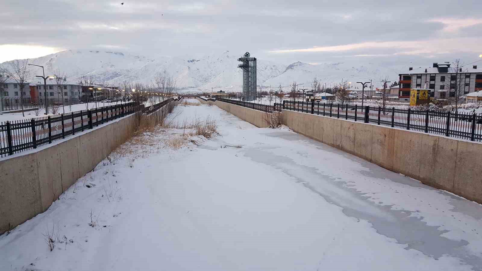 Erzincan buz tuttu
