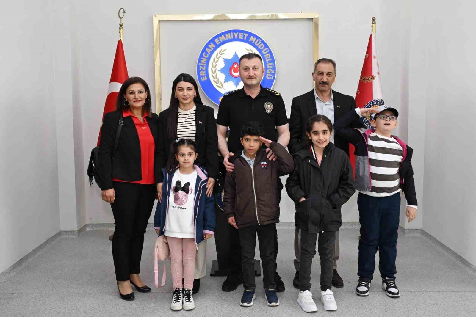 Erzincan Emniyeti’nde Polis Haftası’na özel buluşma
