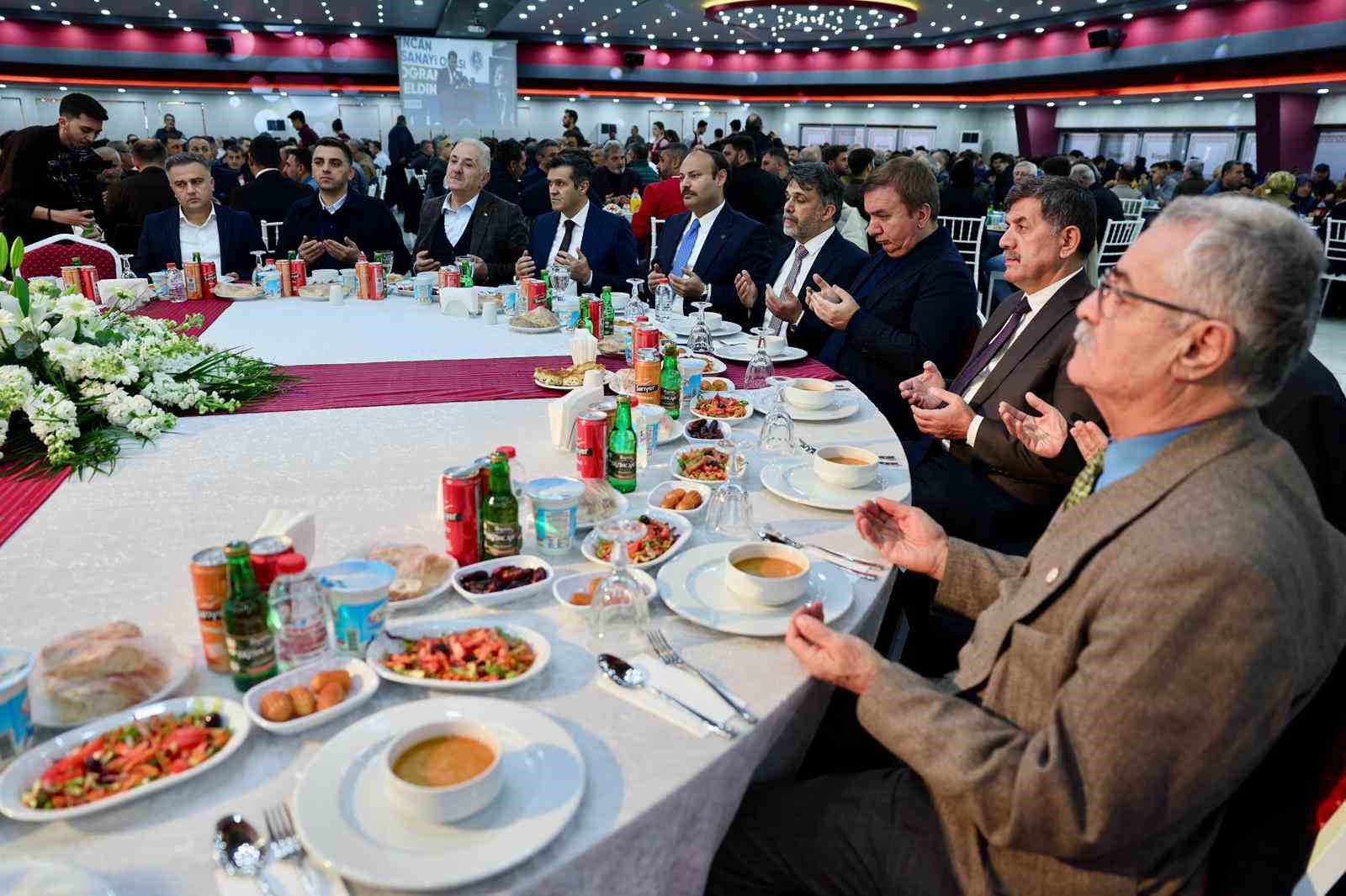 Erzincan TSO’nun iftar programı yoğun katılımla gerçekleştirildi

