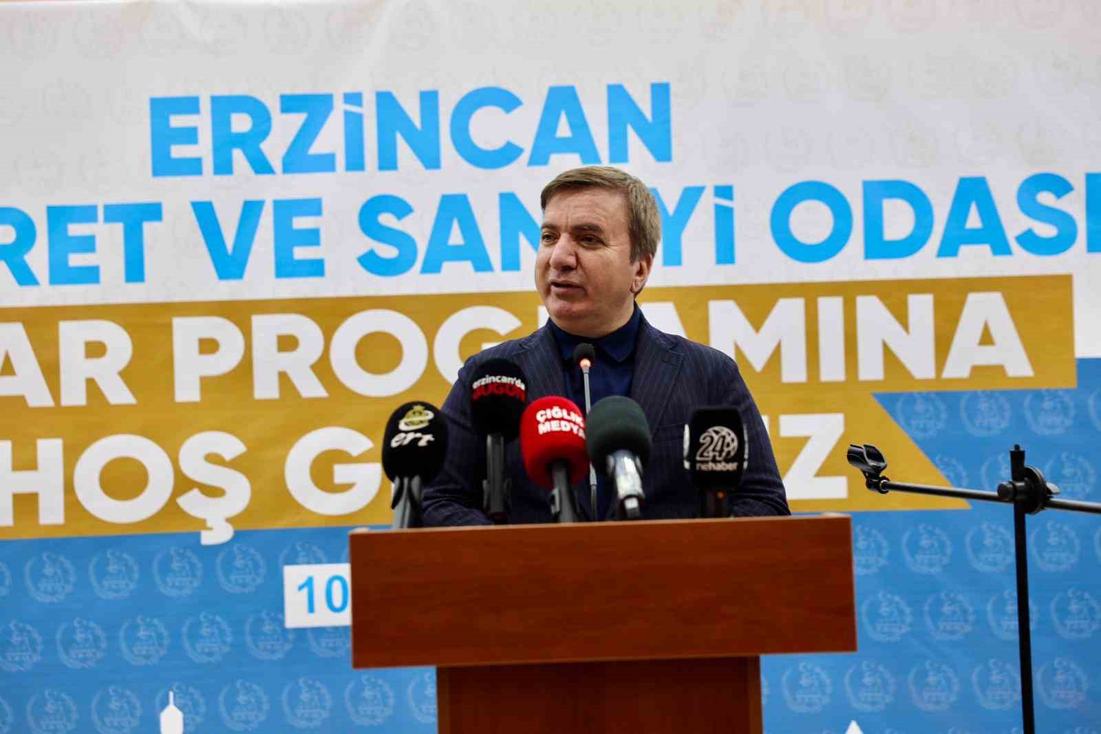 Erzincan TSO’nun iftar programı yoğun katılımla gerçekleştirildi
