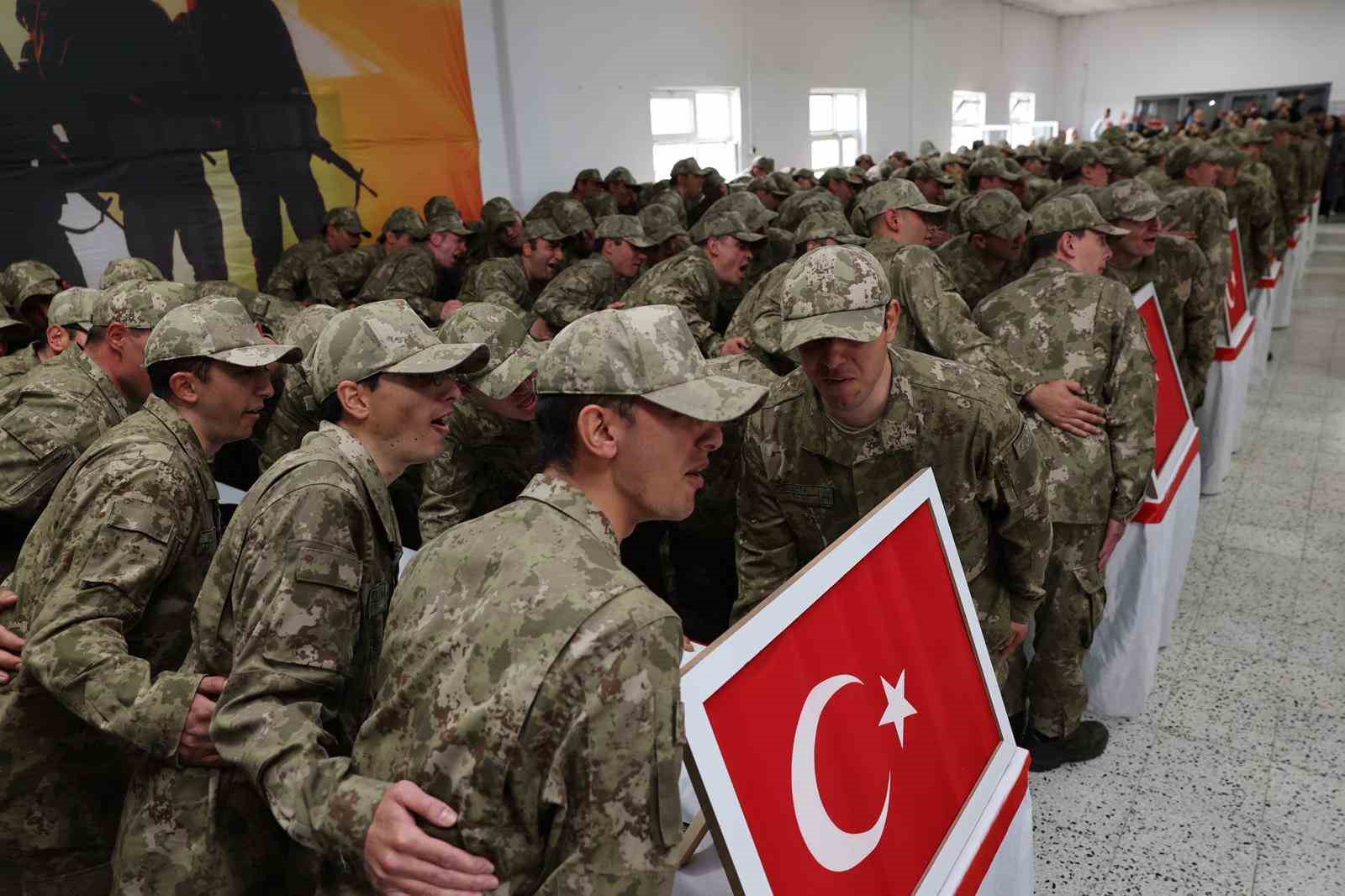 Erzincan’da bedelli erler yemin etti
