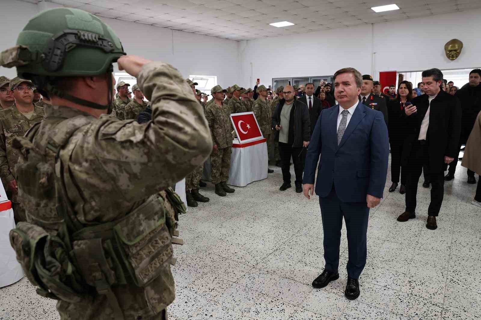 Erzincan’da bedelli erler yemin etti
