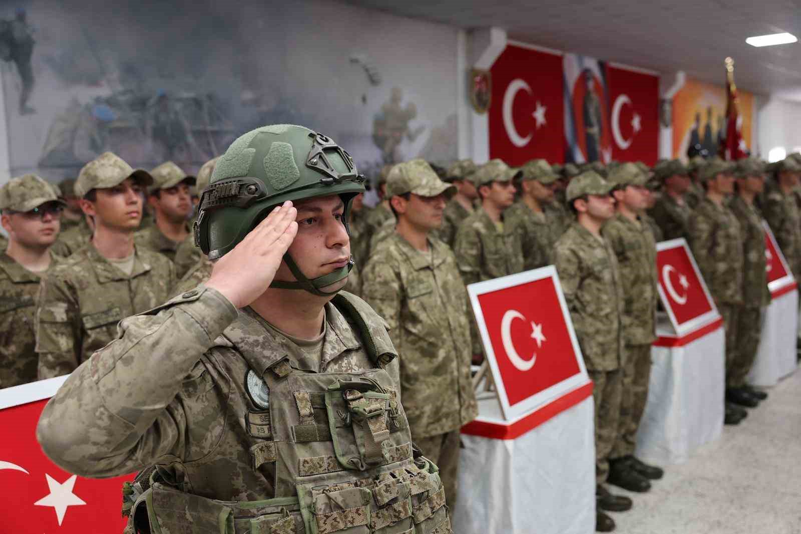 Erzincan’da bedelli erler yemin etti
