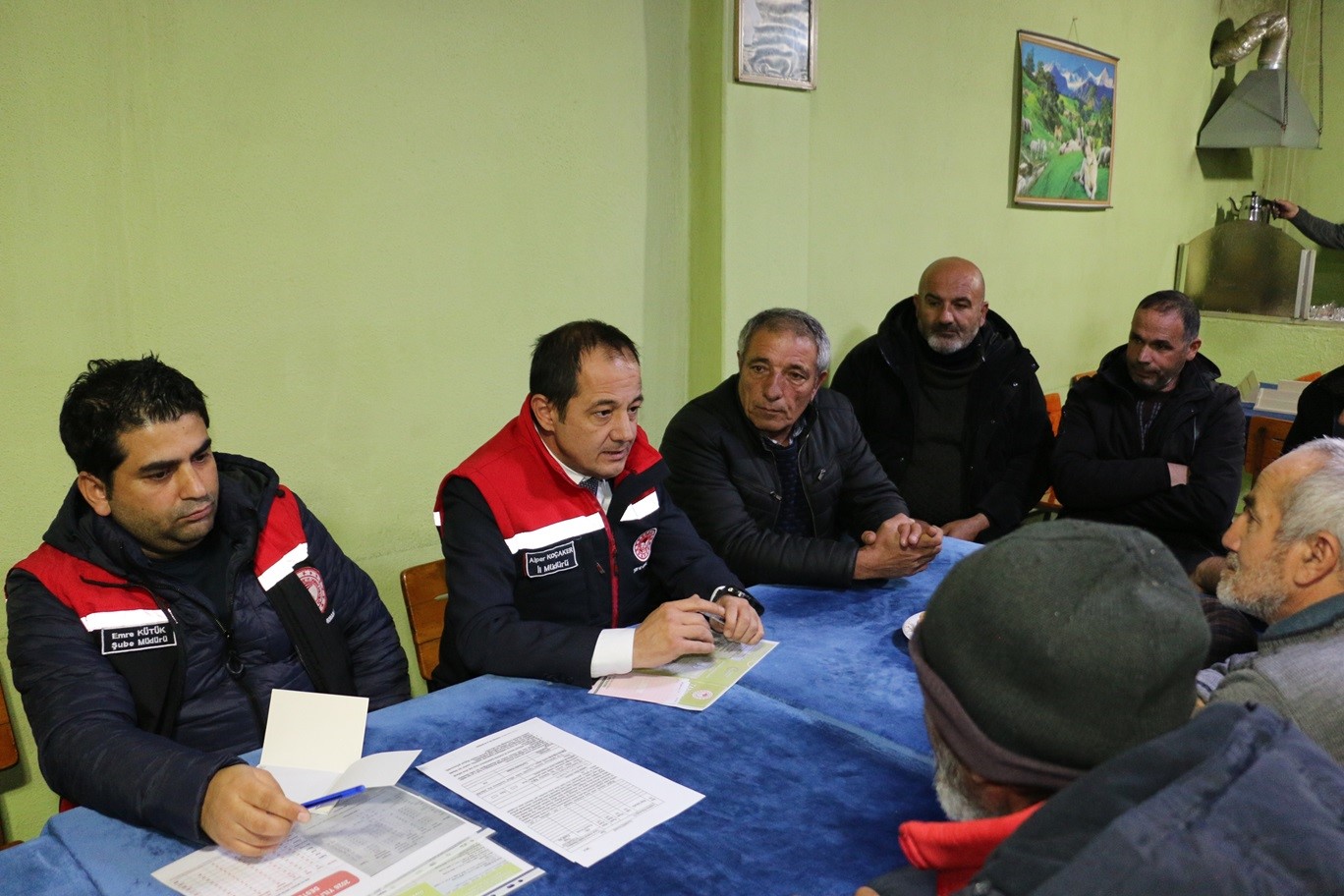Erzincan’da tarımda yeni dönem: Köylerde gece toplantıları başladı
