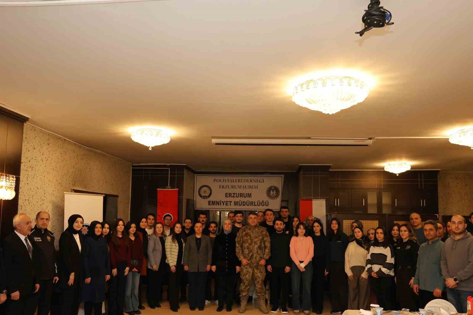 Erzurum Emniyeti’nden örnek etkinlikler
