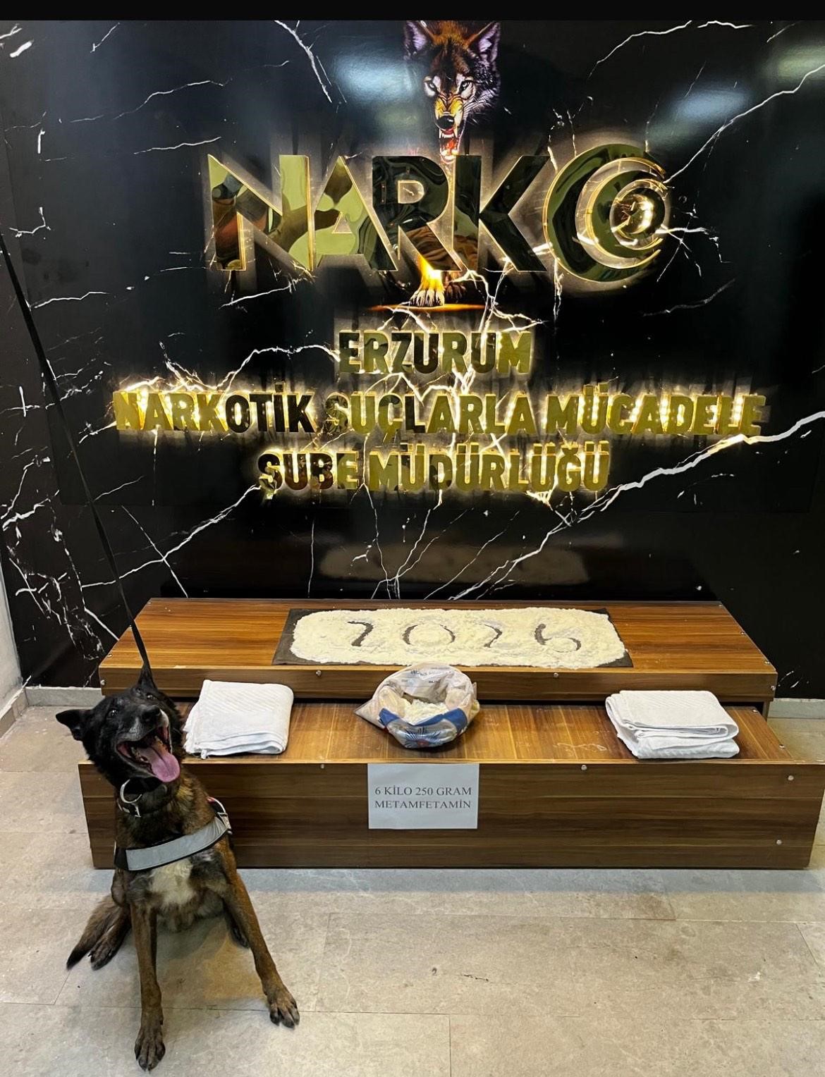 Erzurum polisinden uyuşturucu ve uyuşturucu tacirlerine geçit yok
