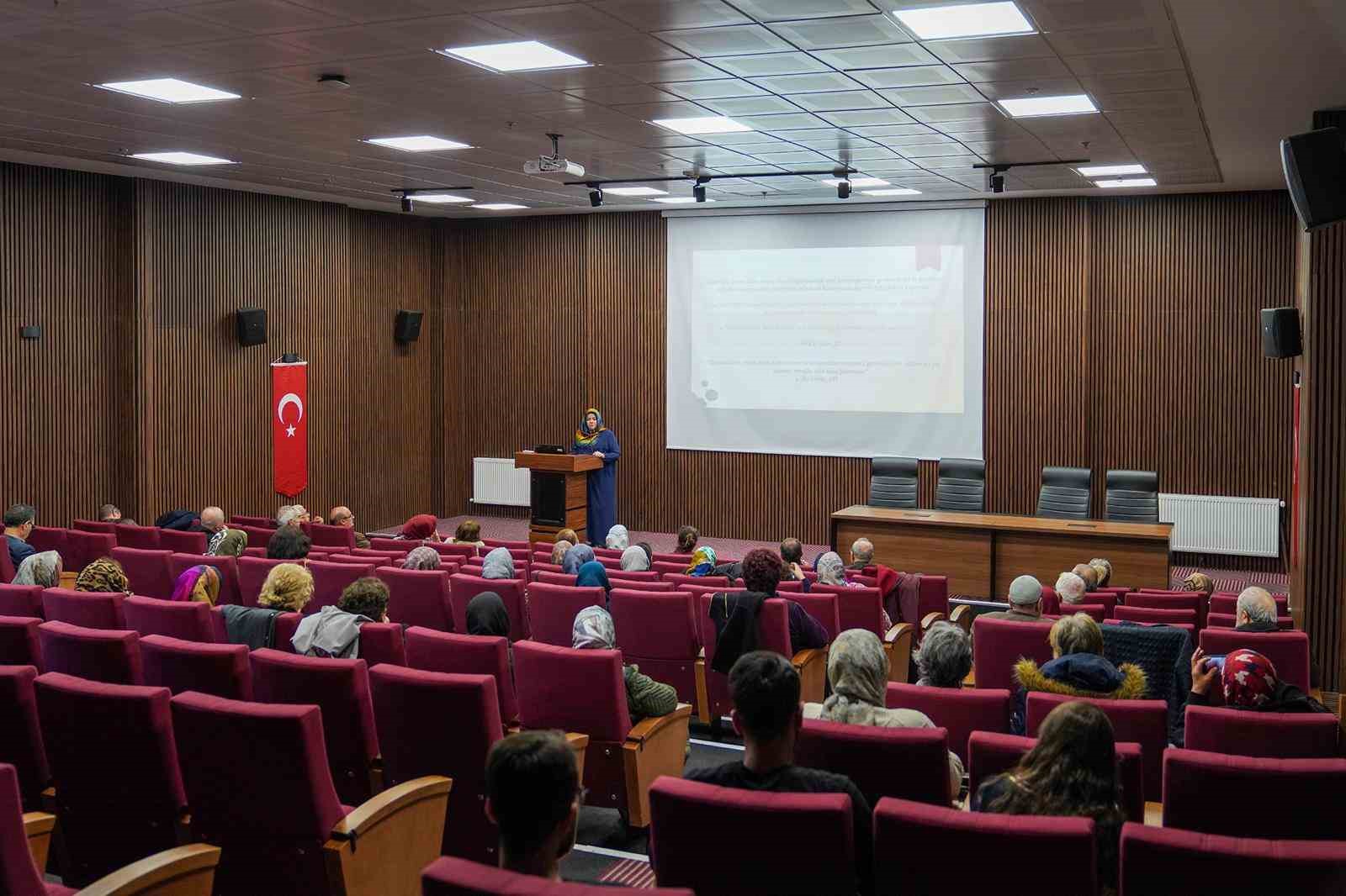 Erzurum Teknik Üniversitesi’nde anlamlı konferans
