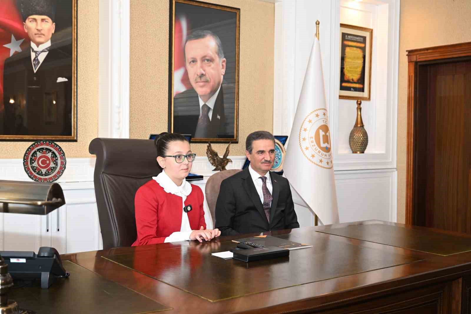 Erzurum’da 23 Nisan’da anlamlı devir teslim
