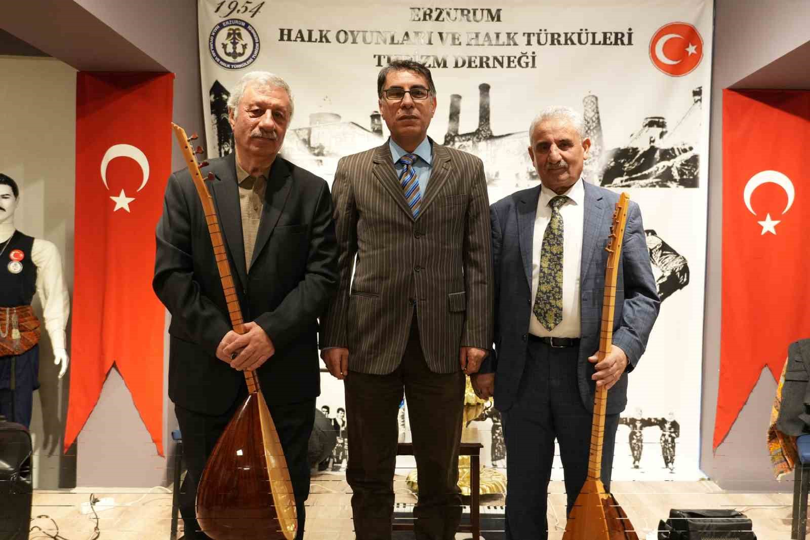 Erzurum’da âşıklık geleneğine dolu dolu bir akşam
